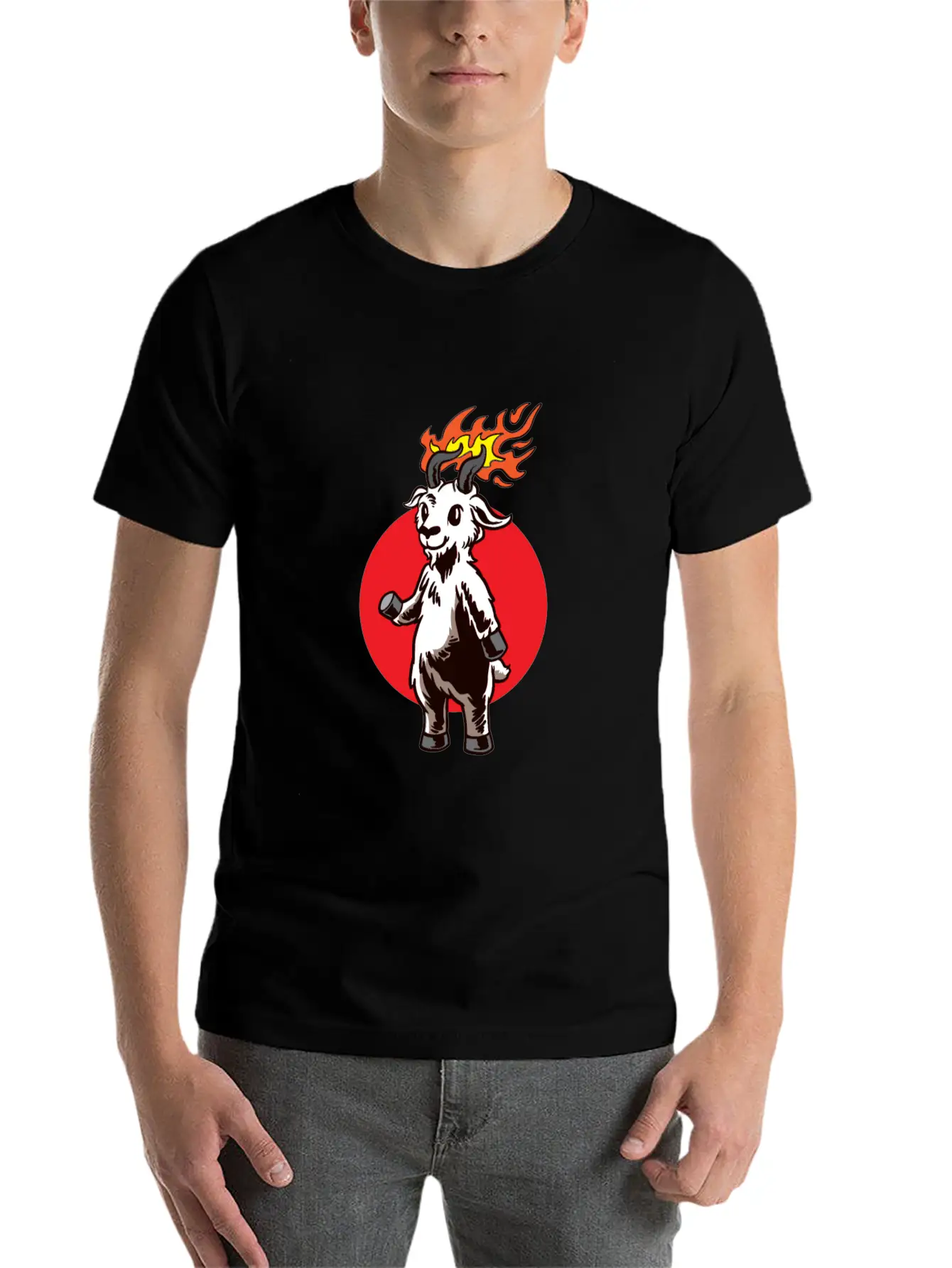 Animal Fire Kid Stylish Everyday T-Shirt – Unisex Basic Cotton Tee