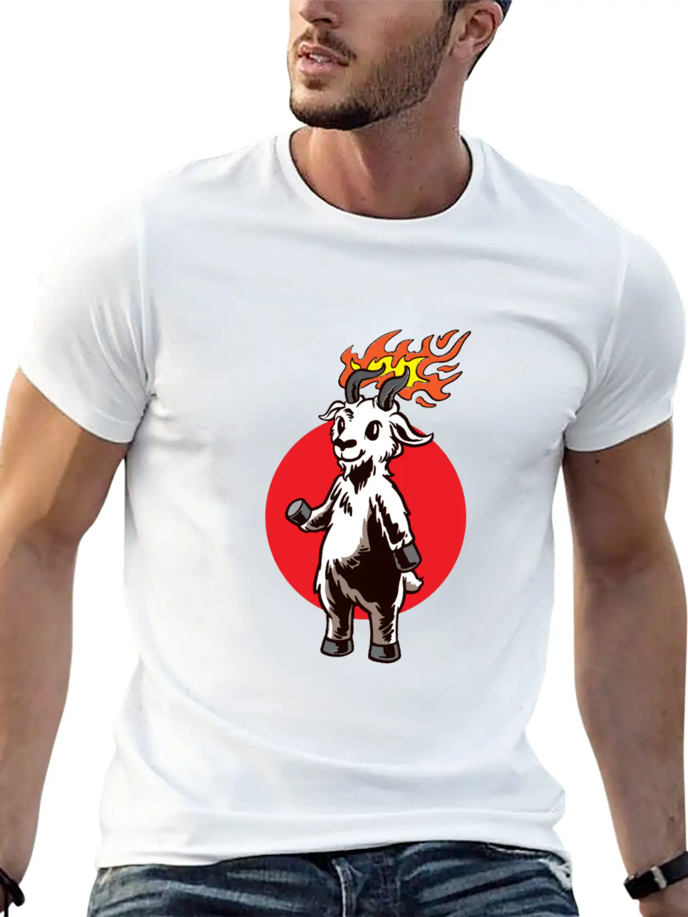 Animal Fire Kid Stylish Everyday T-Shirt – Unisex Basic Cotton Tee