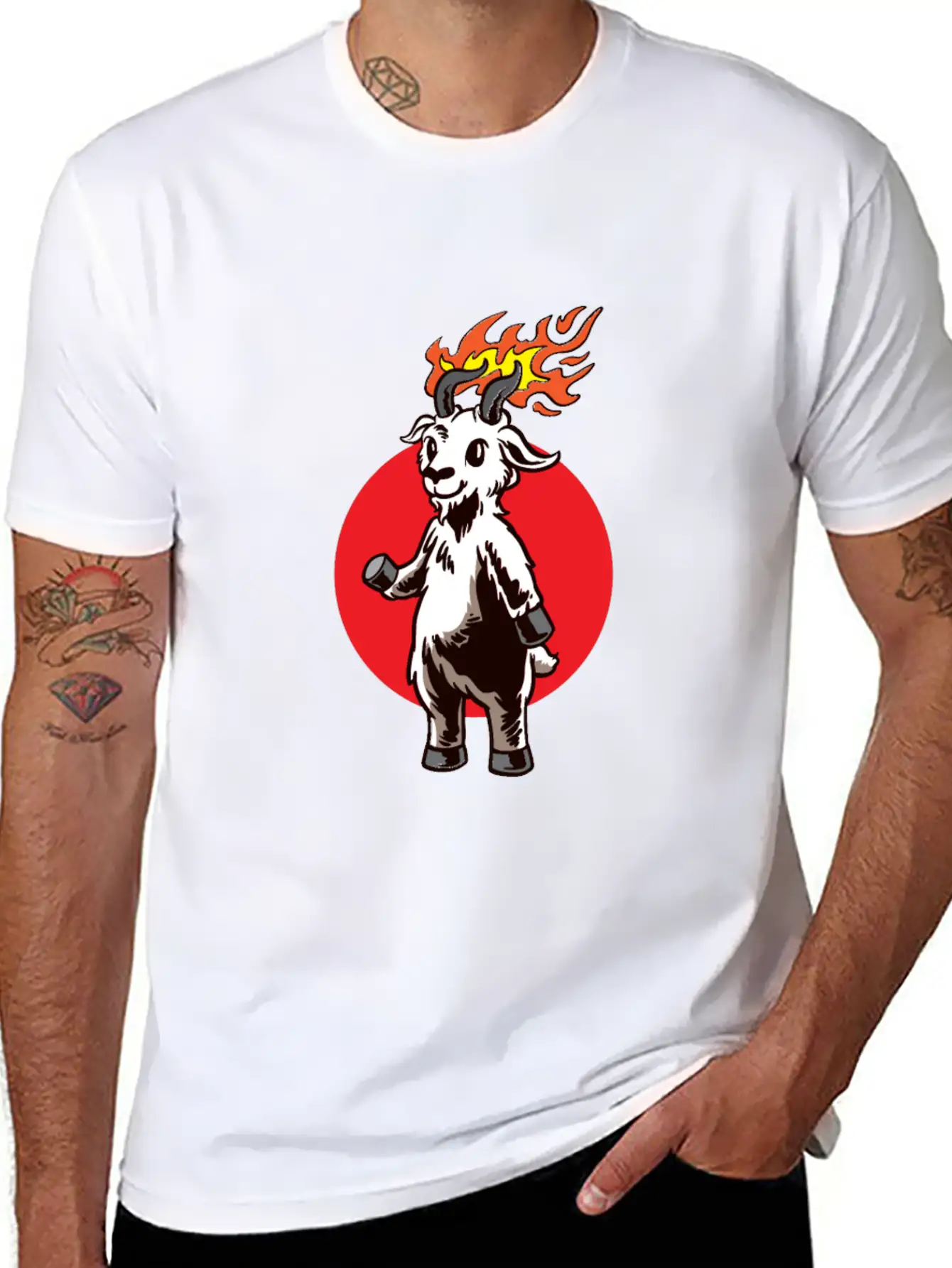Animal Fire Kid Stylish Everyday T-Shirt – Unisex Basic Cotton Tee