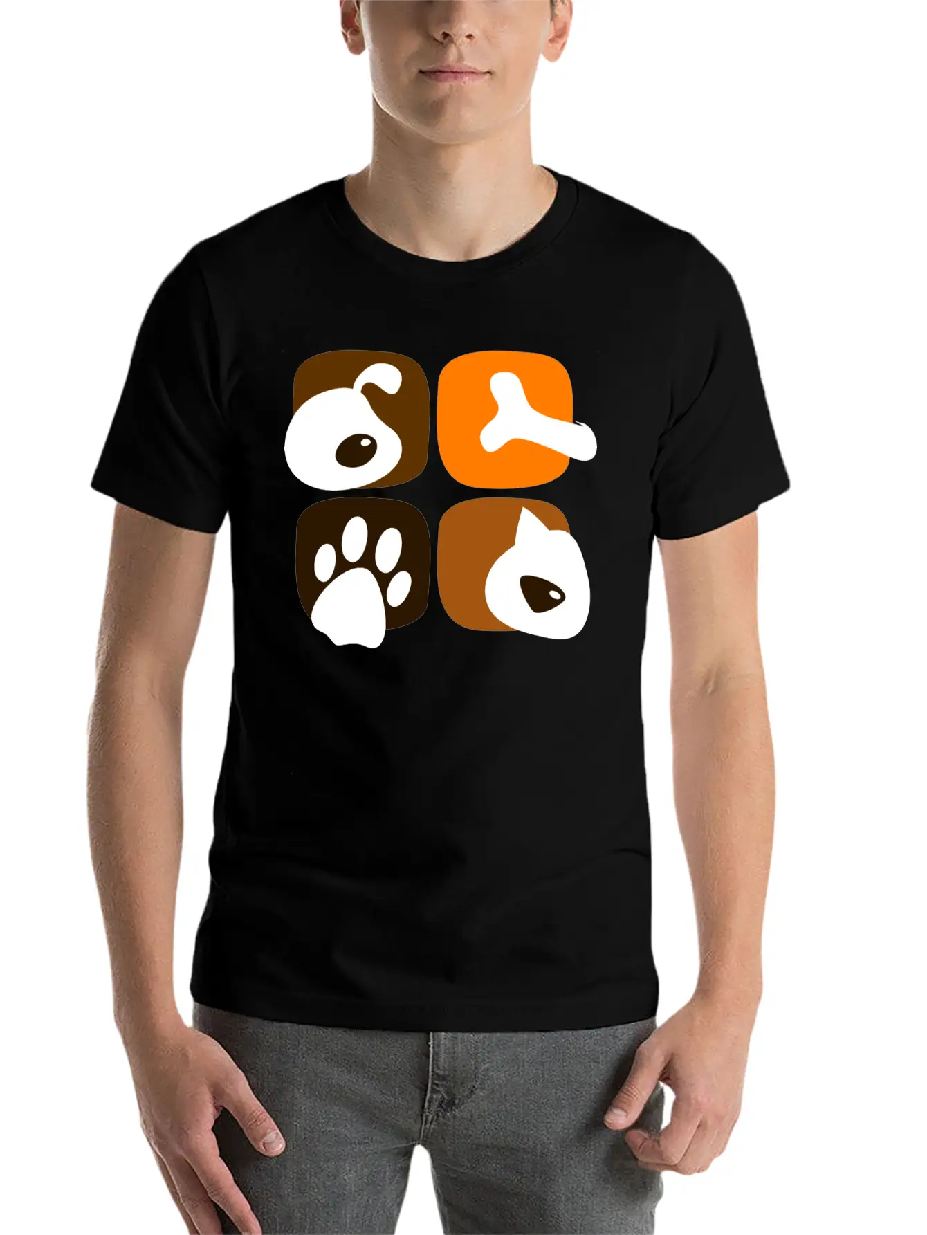 Animal Lovers - High Quality Design Stylish Everyday T-Shirt – Unisex Basic Cotton Tee