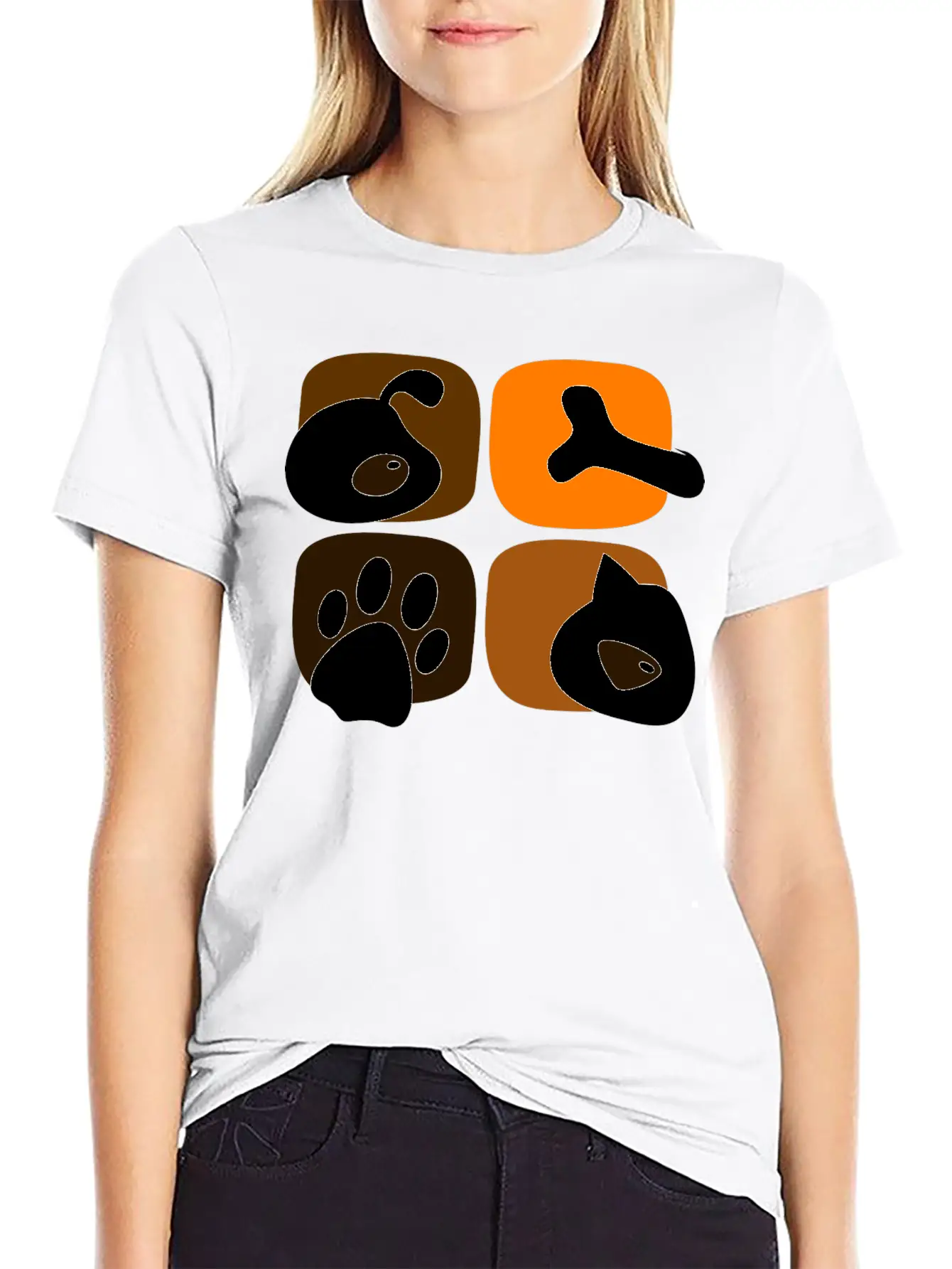Animal Lovers - High Quality Design Stylish Everyday T-Shirt – Unisex Basic Cotton Tee