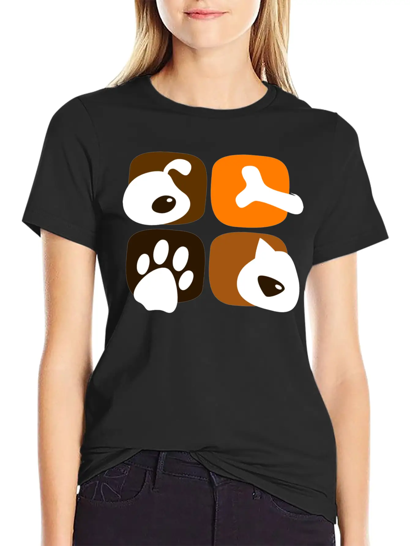 Animal Lovers - High Quality Design Stylish Everyday T-Shirt – Unisex Basic Cotton Tee
