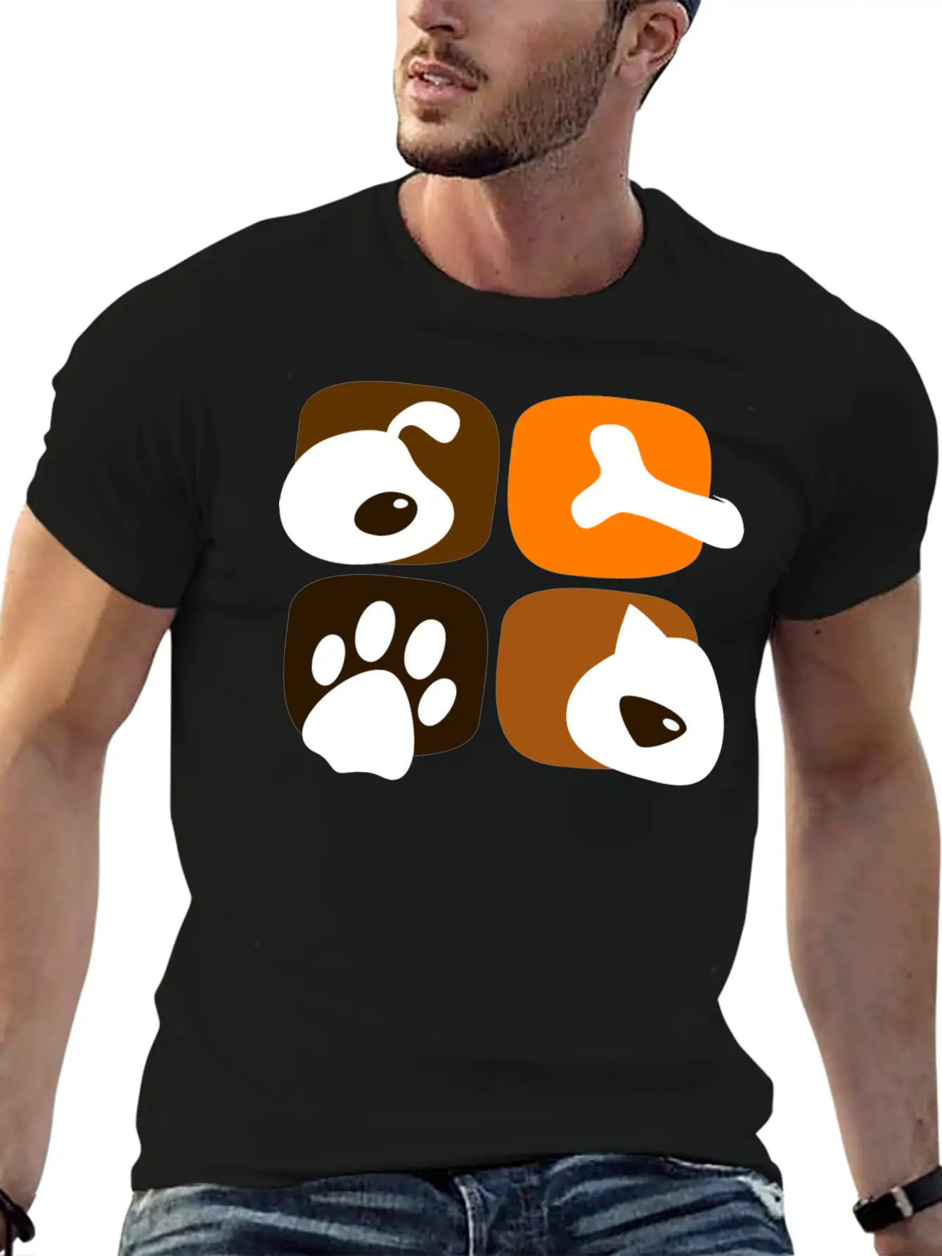 Animal Lovers - High Quality Design Stylish Everyday T-Shirt – Unisex Basic Cotton Tee