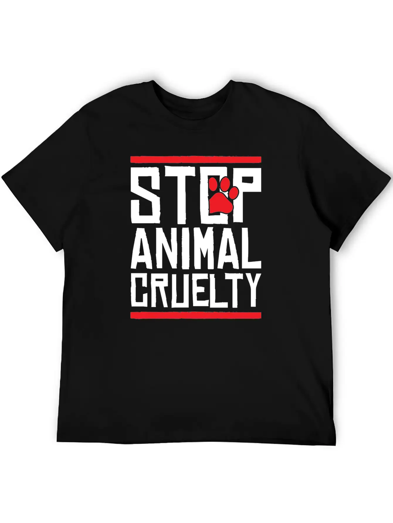 Animals Stop Brutality Cool Gift Essential Unisex Summer Tee – Soft Cotton Casual Fit