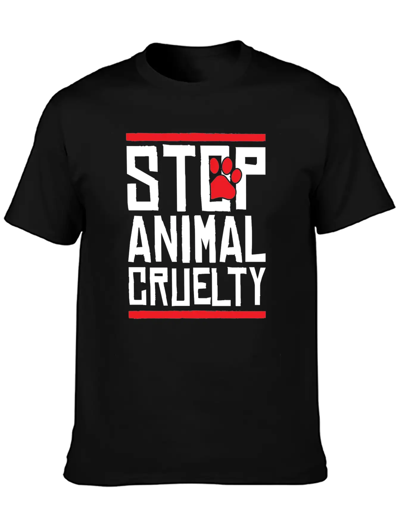 Animals Stop Brutality Cool Gift Essential Unisex Summer Tee – Soft Cotton Casual Fit