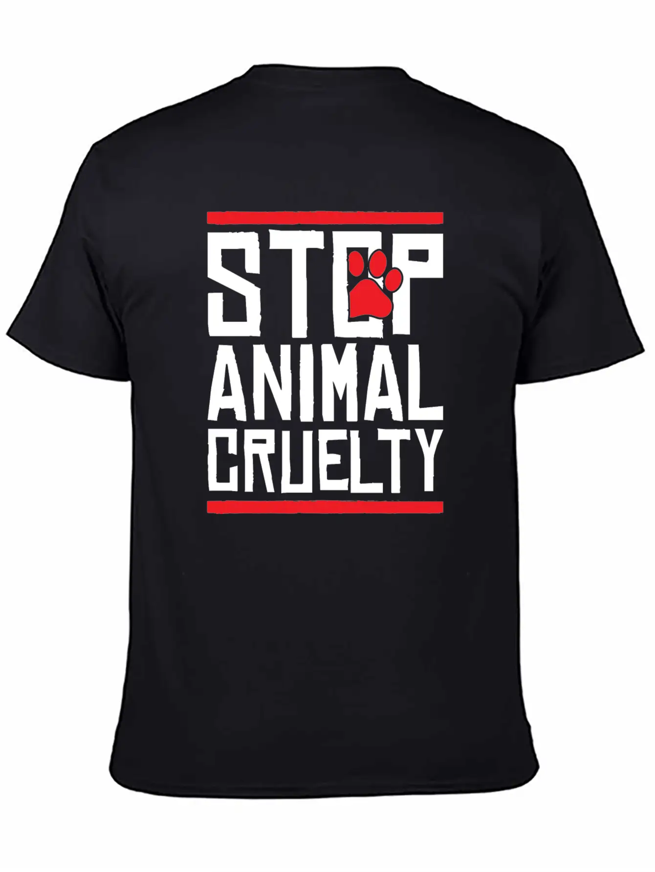 Animals Stop Brutality Cool Gift Essential Unisex Summer Tee – Soft Cotton Casual Fit