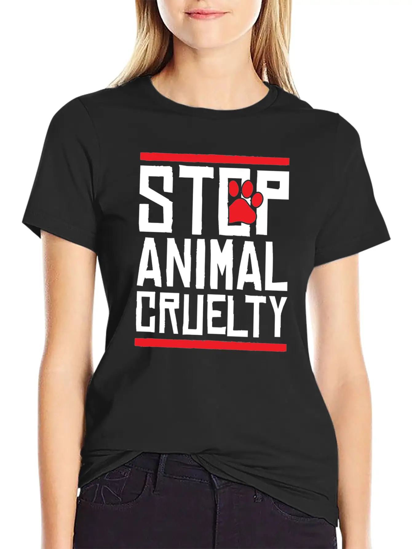 Animals Stop Brutality Cool Gift Essential Unisex Summer Tee – Soft Cotton Casual Fit