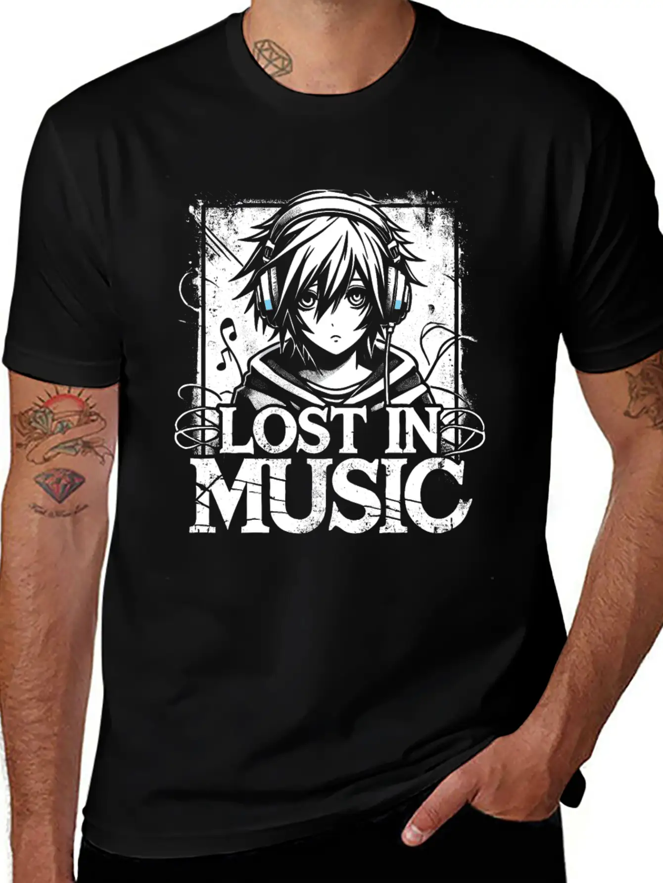 Anime Emo Goth Kawaii Otaku Manga Alternative Comfortable Minimalist Graphic Tee – Summer Style Essential