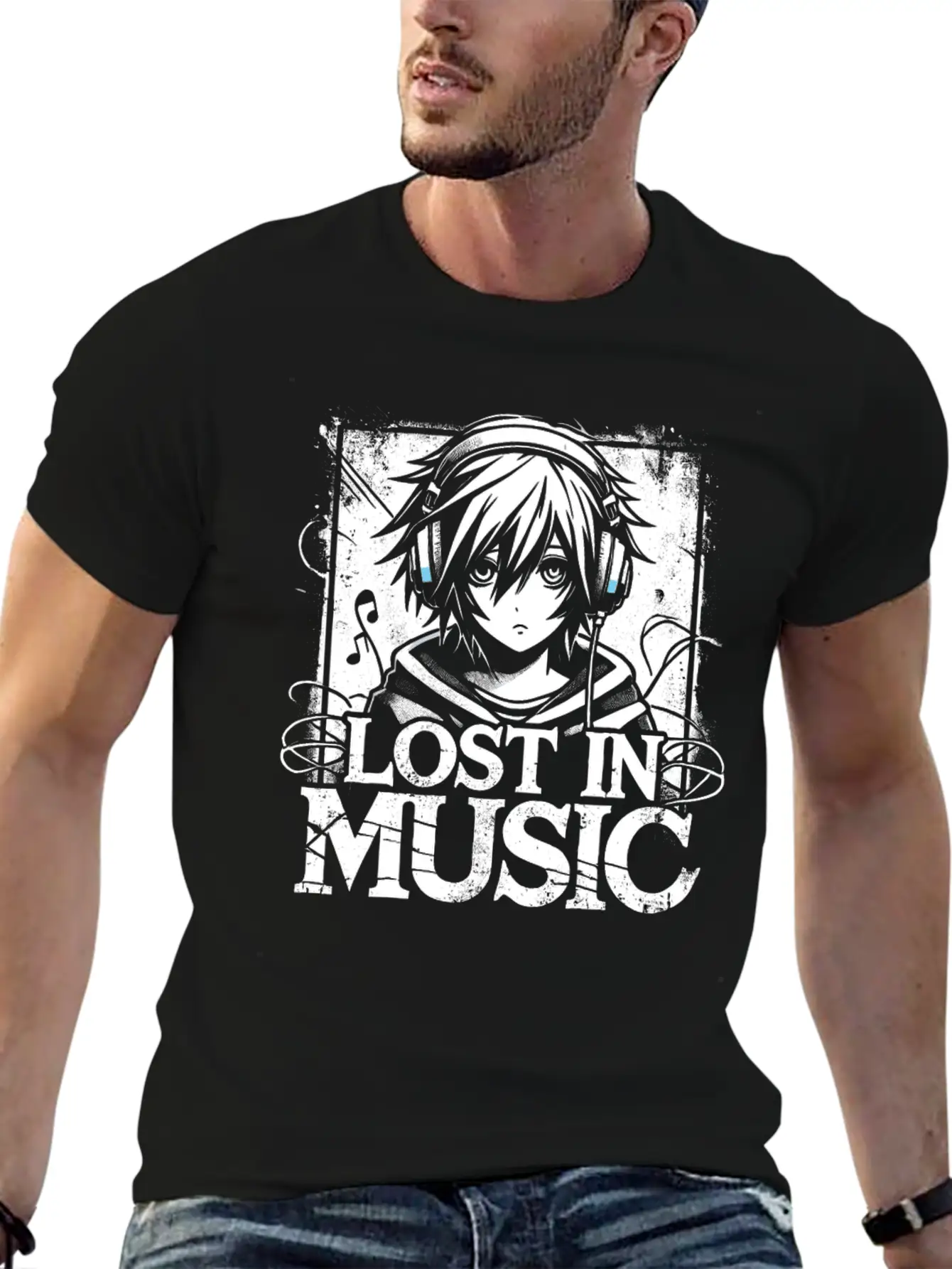 Anime Emo Goth Kawaii Otaku Manga Alternative Comfortable Minimalist Graphic Tee – Summer Style Essential