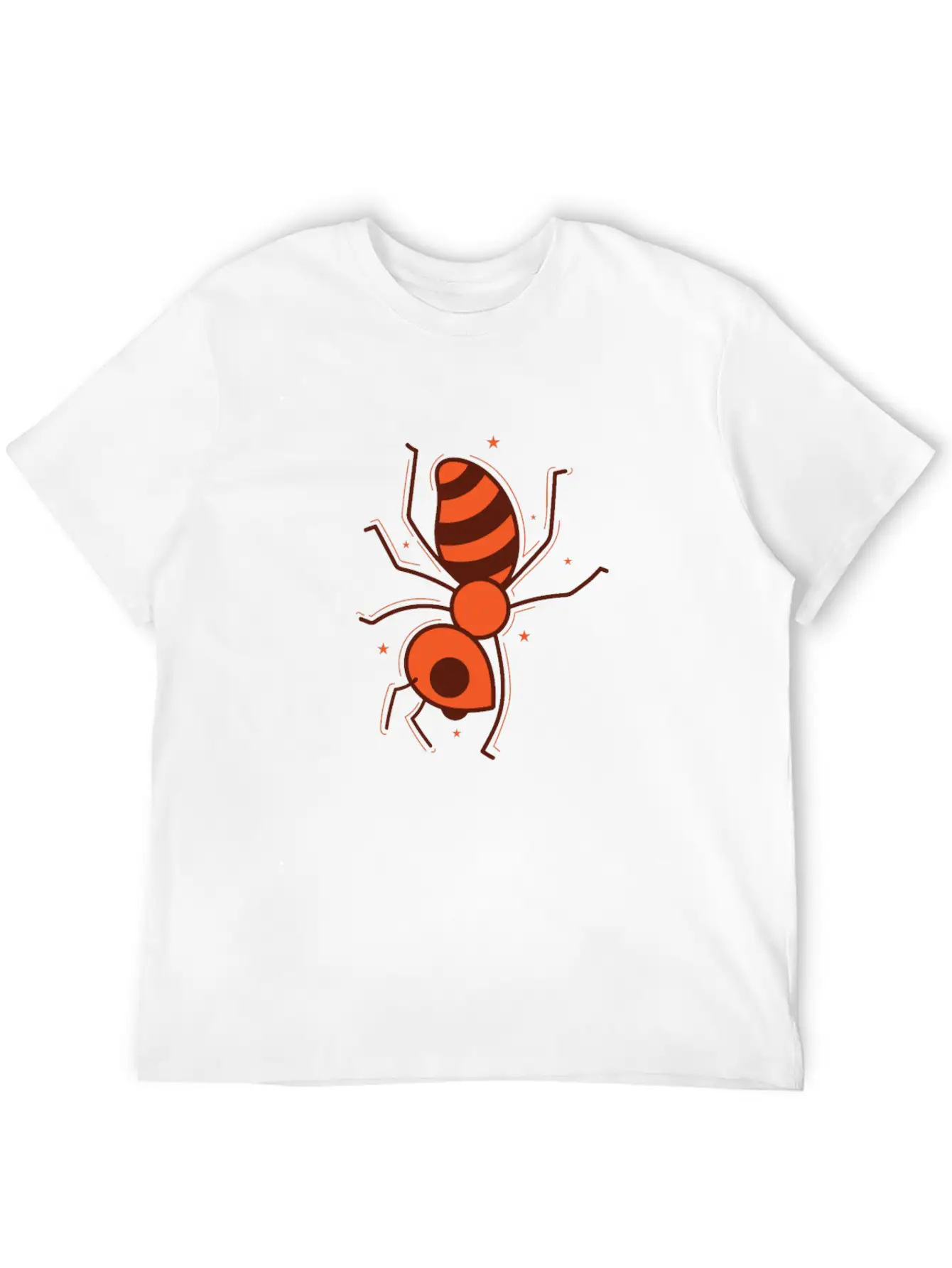 Ant Does Handstand Busy Insects Stylish Everyday T-Shirt – Unisex Basic Cotton Tee