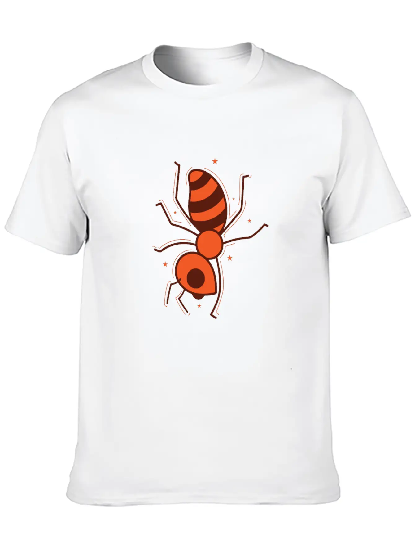 Ant Does Handstand Busy Insects Stylish Everyday T-Shirt – Unisex Basic Cotton Tee