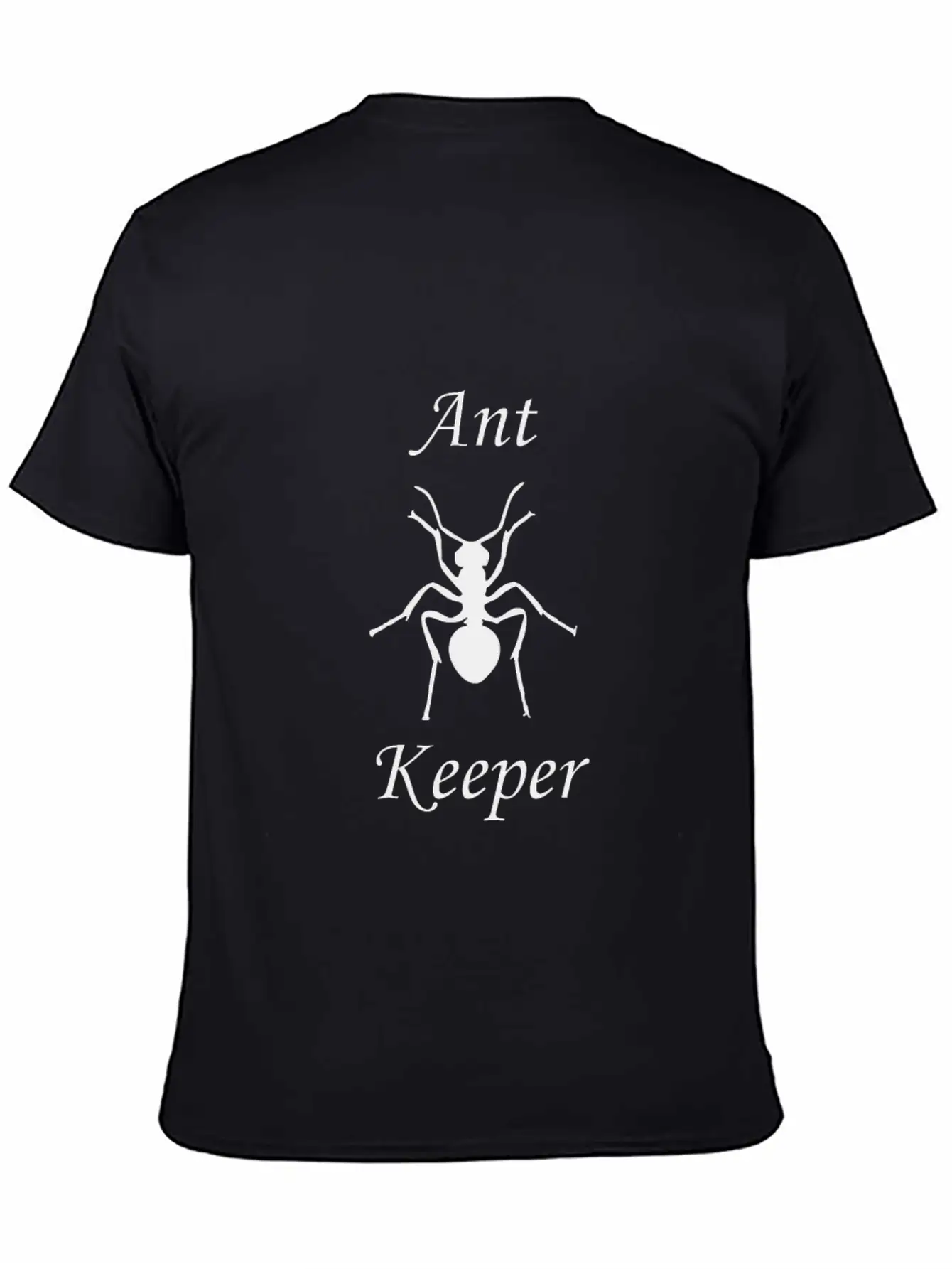 Ant Keeper (black) Comfortable Minimalist Graphic Tee – Summer Style Essential