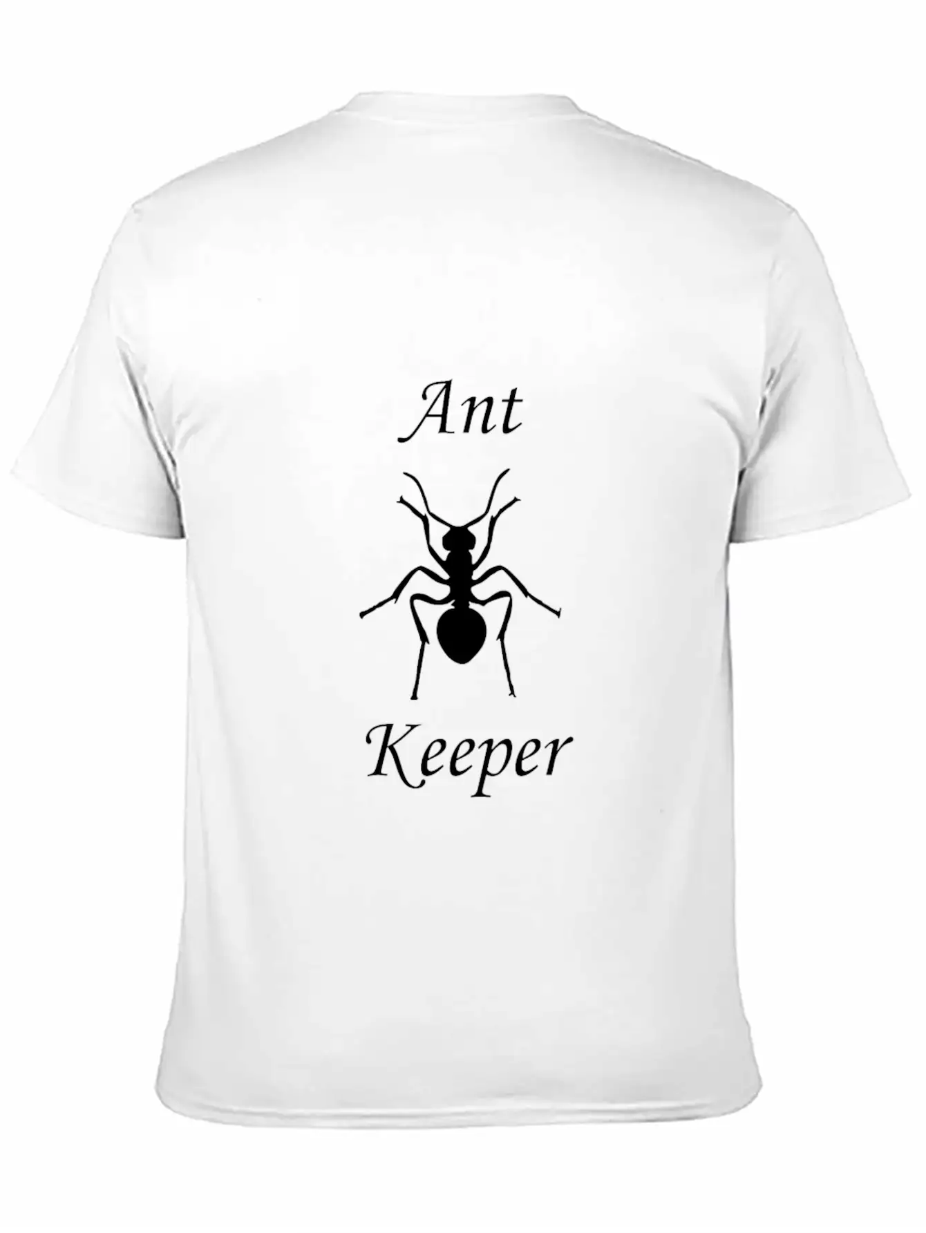 Ant Keeper (black) Comfortable Minimalist Graphic Tee – Summer Style Essential