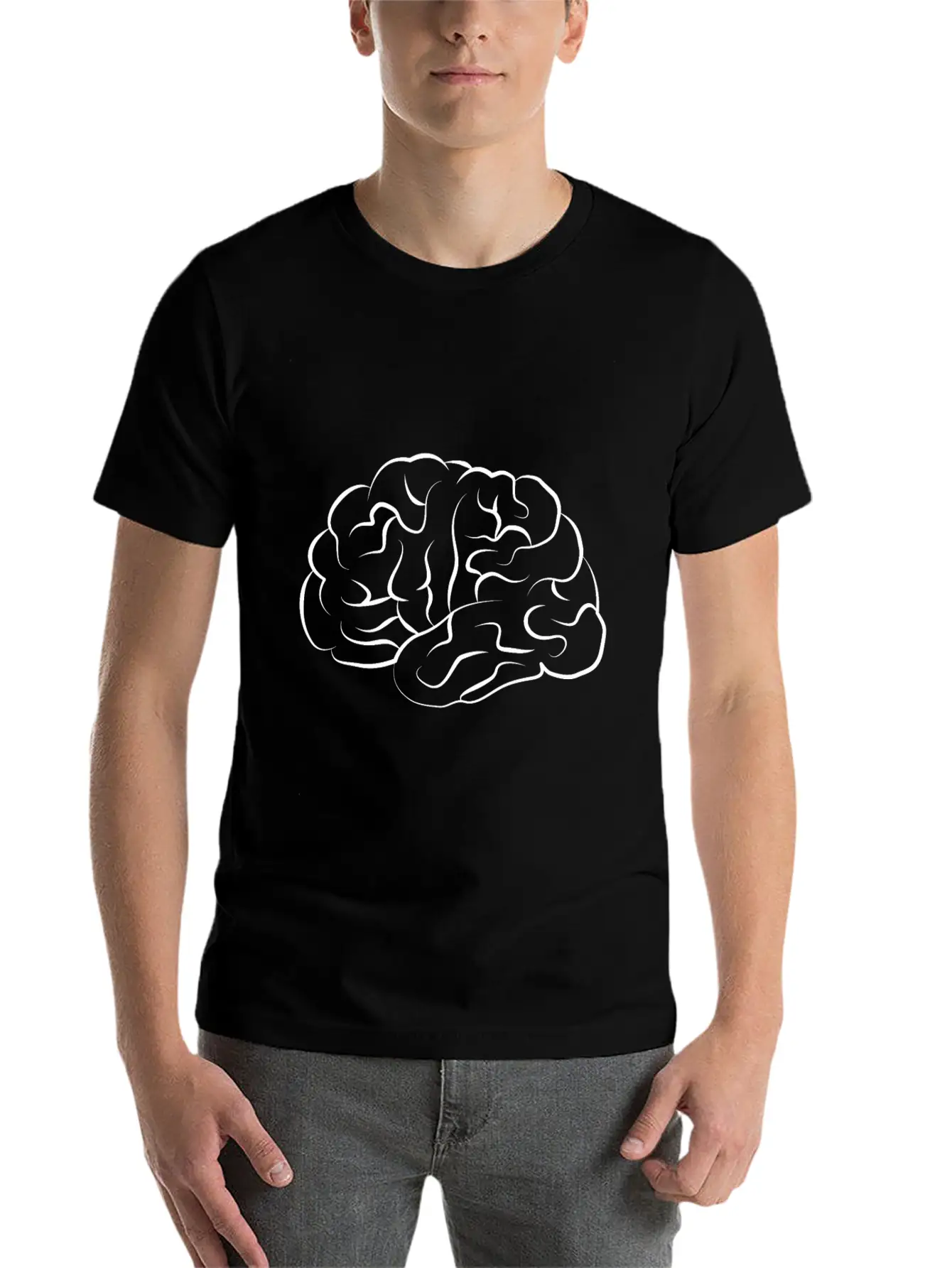 Anti Logic A Design For Thinkers With Brains Essential Unisex Summer Tee – Soft Cotton Casual Fit