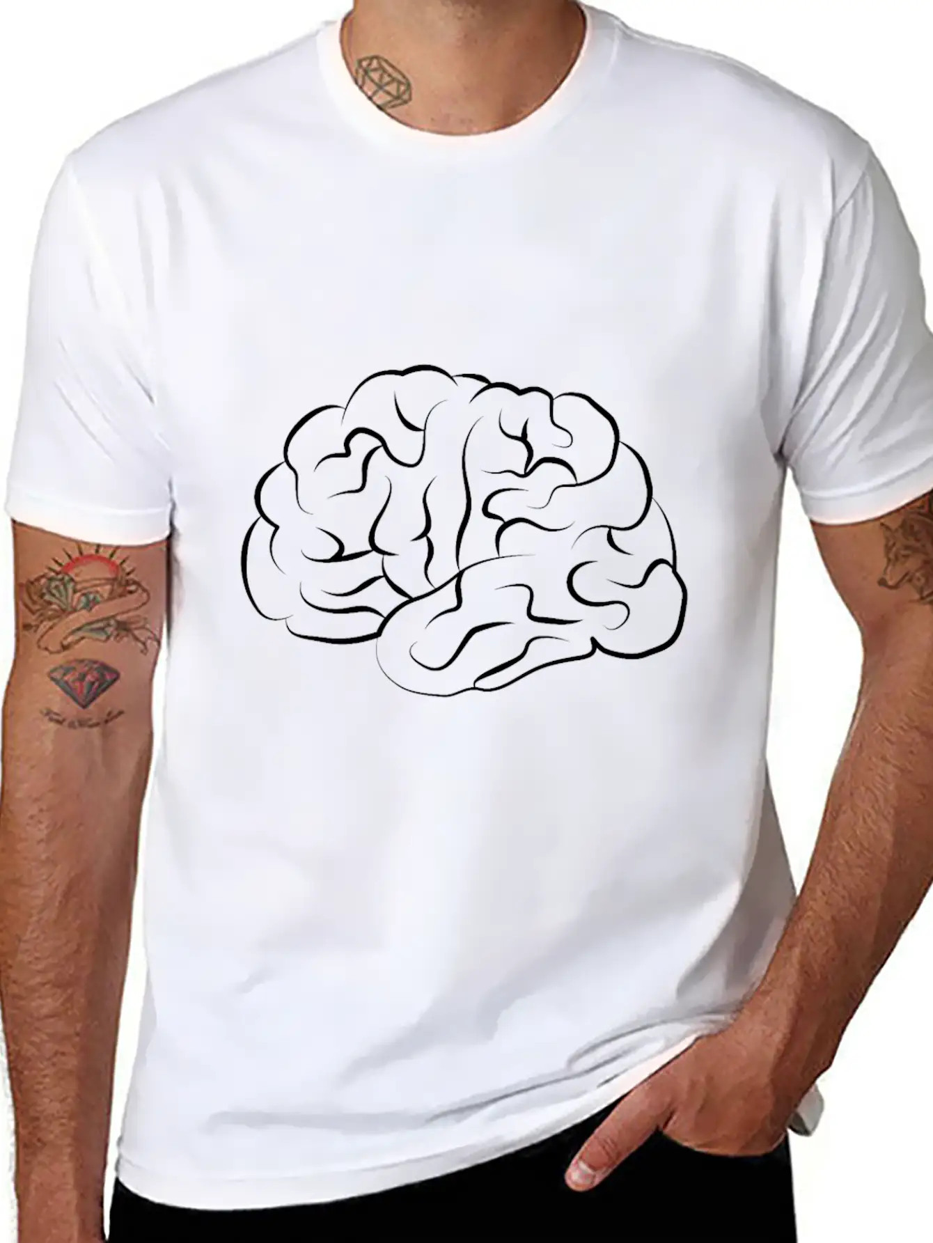 Anti Logic A Design For Thinkers With Brains Essential Unisex Summer Tee – Soft Cotton Casual Fit