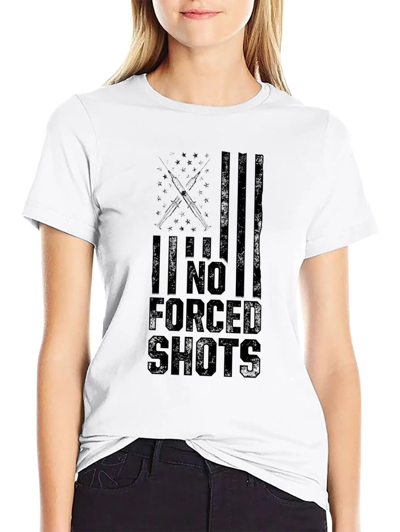 Anti Mandatory Vaccine Immunize Against Stylish Everyday T-Shirt – Unisex Basic Cotton Tee