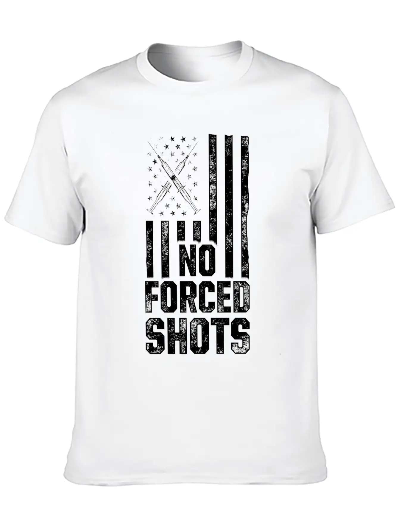 Anti Mandatory Vaccine Immunize Against Stylish Everyday T-Shirt – Unisex Basic Cotton Tee