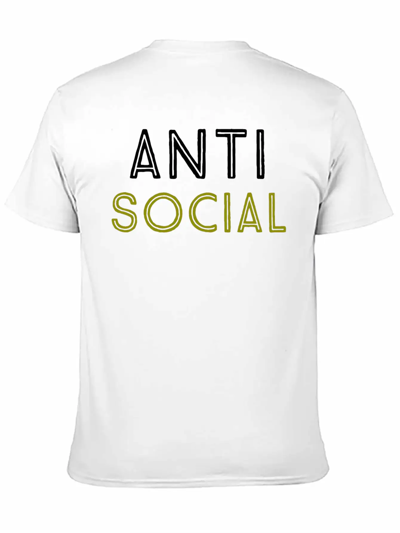 AntiSocial Timeless Short Sleeve Tee – Comfy And Minimalist Design