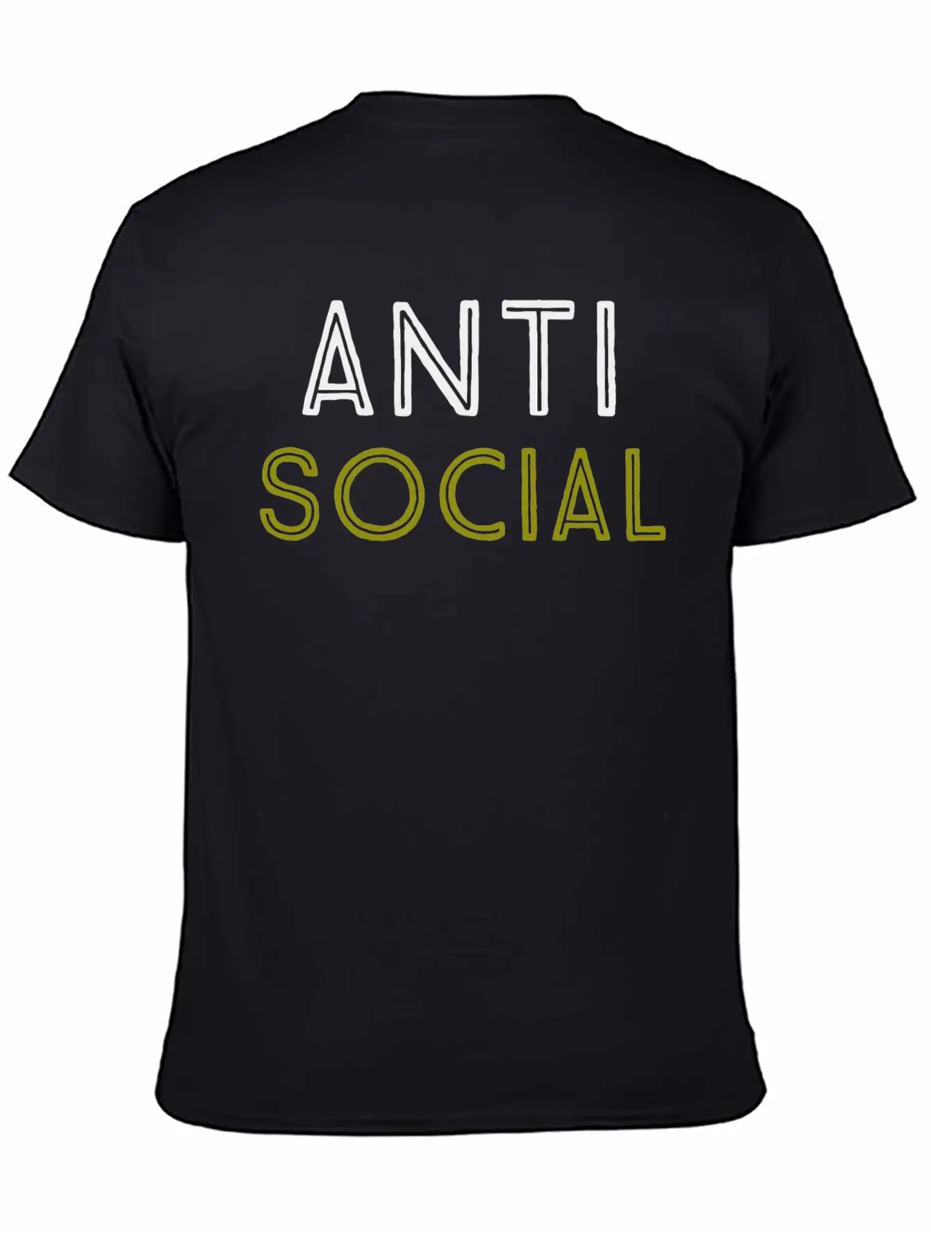 AntiSocial Timeless Short Sleeve Tee – Comfy And Minimalist Design