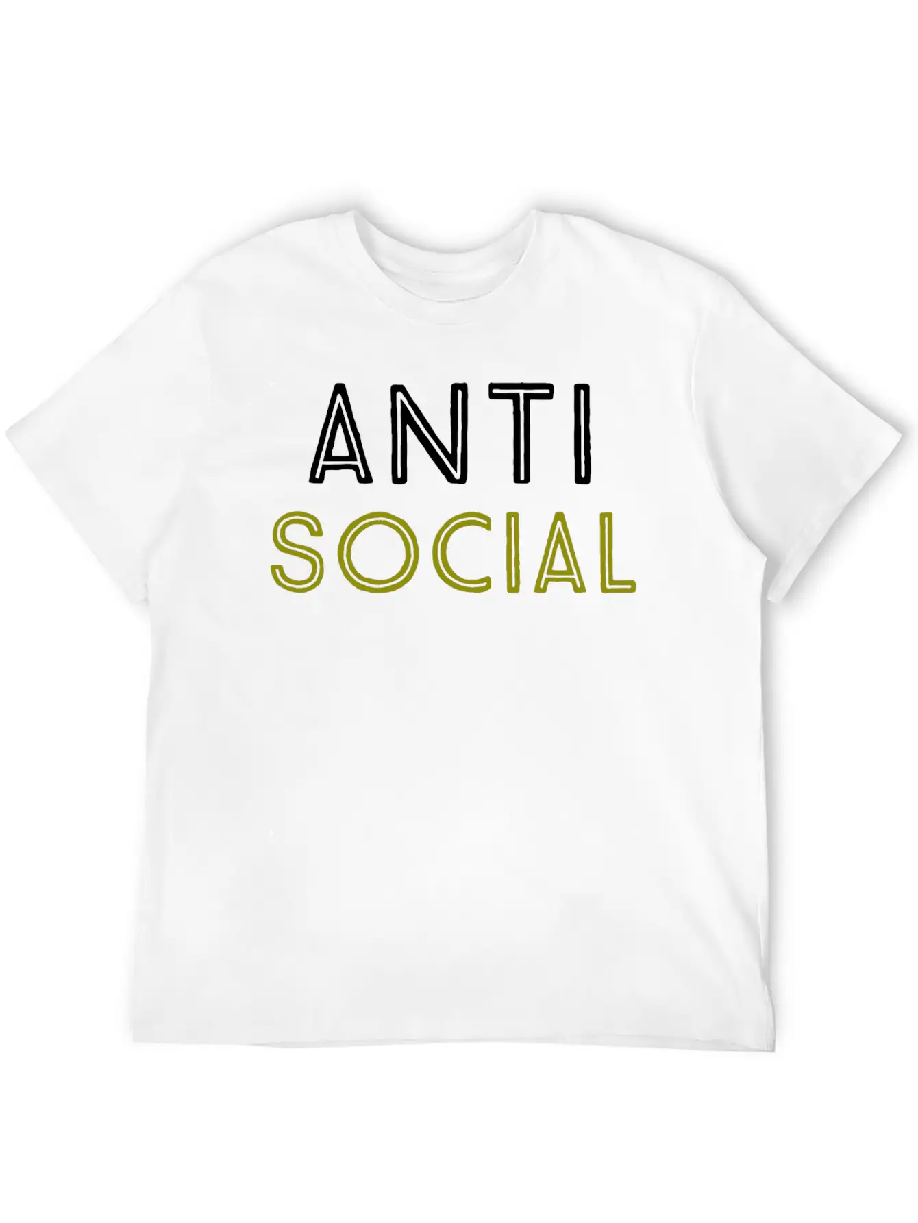 AntiSocial Timeless Short Sleeve Tee – Comfy And Minimalist Design