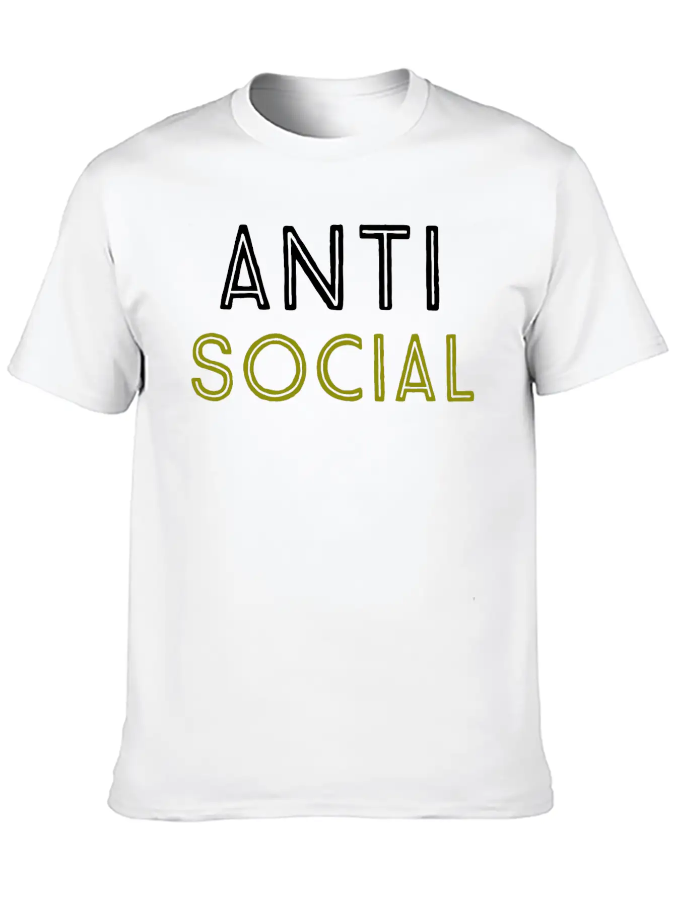 AntiSocial Timeless Short Sleeve Tee – Comfy And Minimalist Design