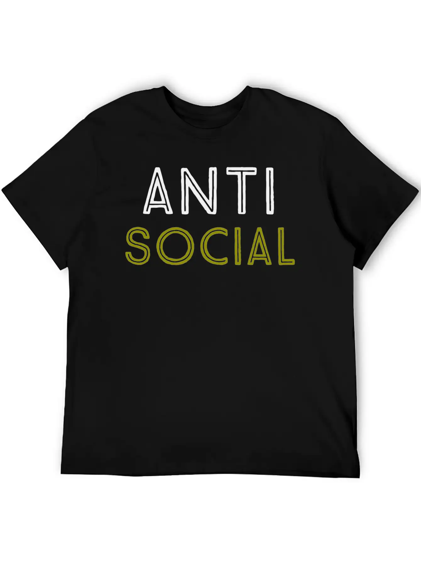 AntiSocial Timeless Short Sleeve Tee – Comfy And Minimalist Design