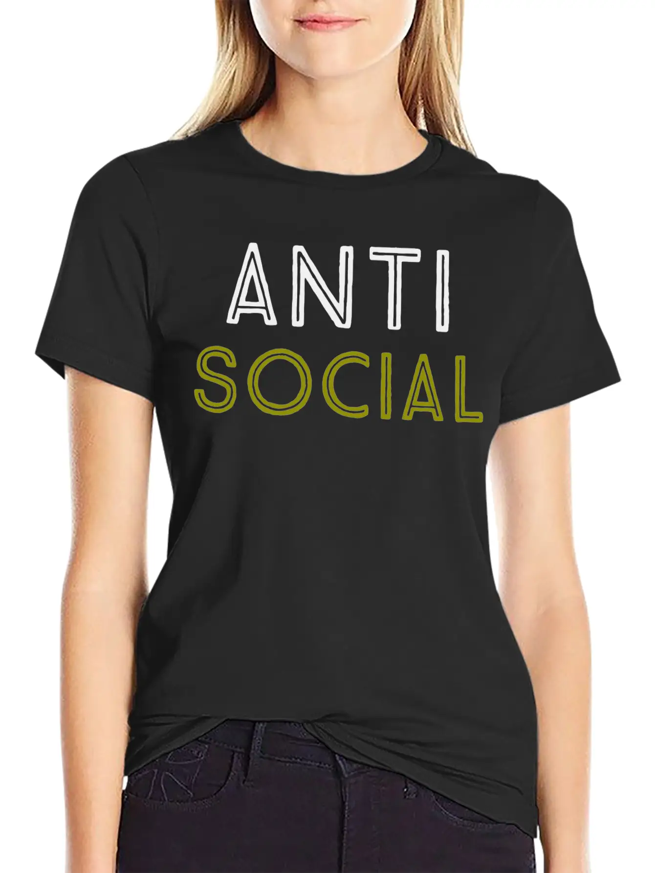 AntiSocial Timeless Short Sleeve Tee – Comfy And Minimalist Design