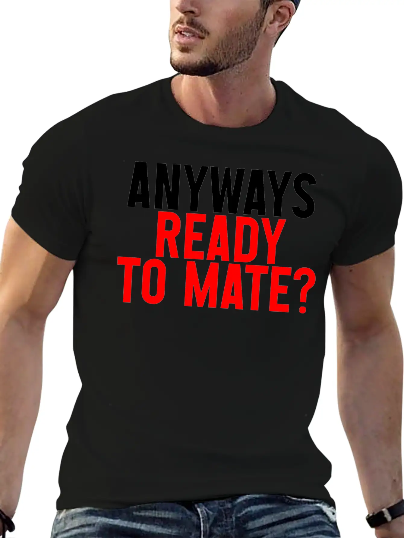 Anyways Ready To Mate 2 Timeless Short Sleeve Tee – Comfy And Minimalist Design