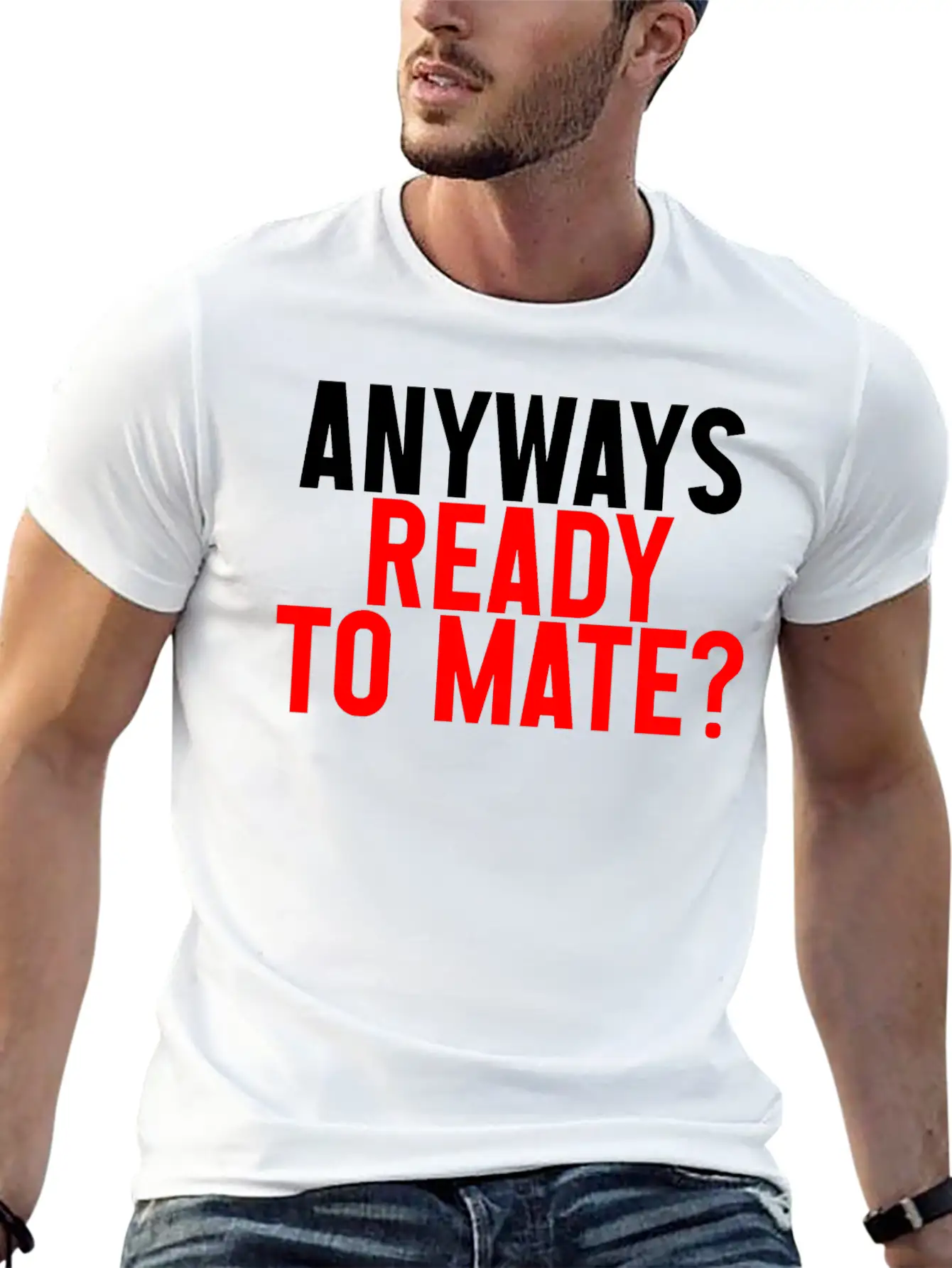Anyways Ready To Mate 2 Timeless Short Sleeve Tee – Comfy And Minimalist Design