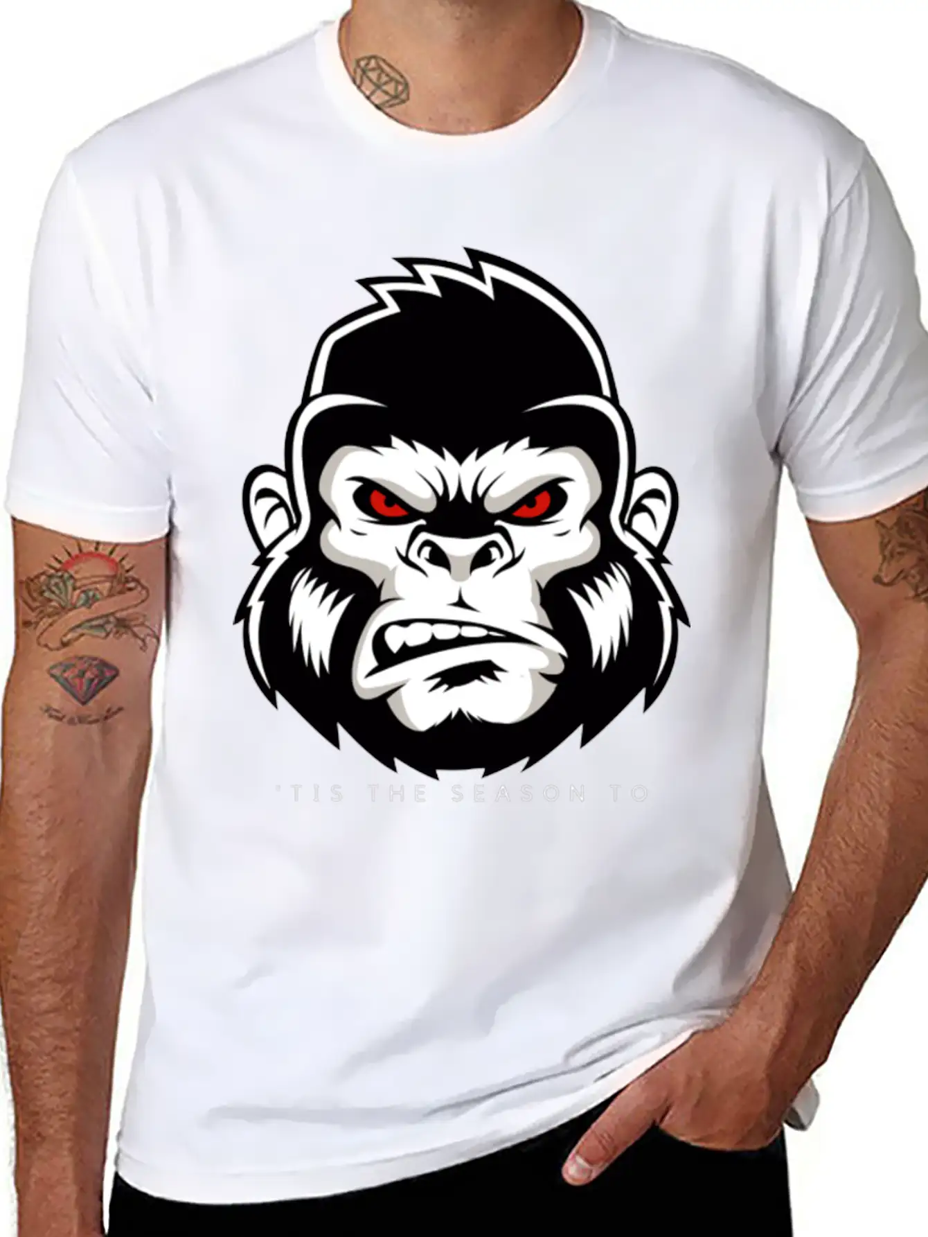 Ape Season Unisex Short Sleeve Soft Cotton T-Shirt – Casual Everyday Wear