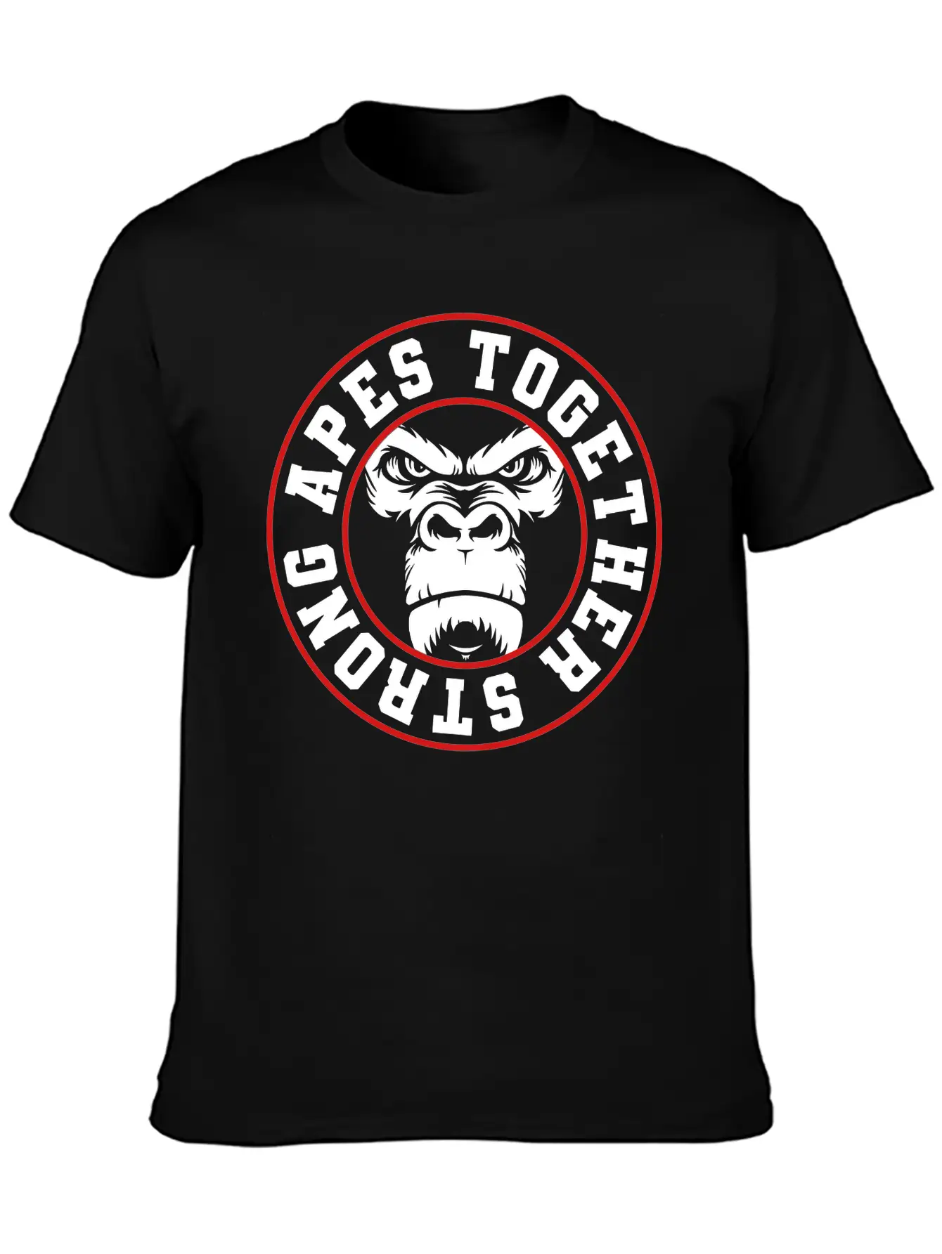 APES TOGETHER STRONG Stylish Everyday T-Shirt – Unisex Basic Cotton Tee