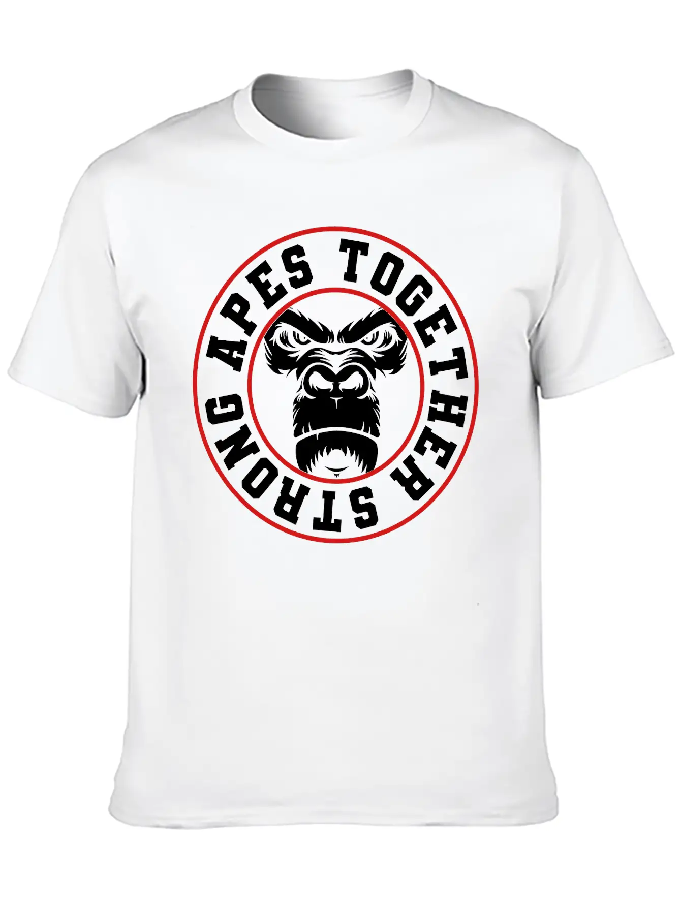 APES TOGETHER STRONG Stylish Everyday T-Shirt – Unisex Basic Cotton Tee