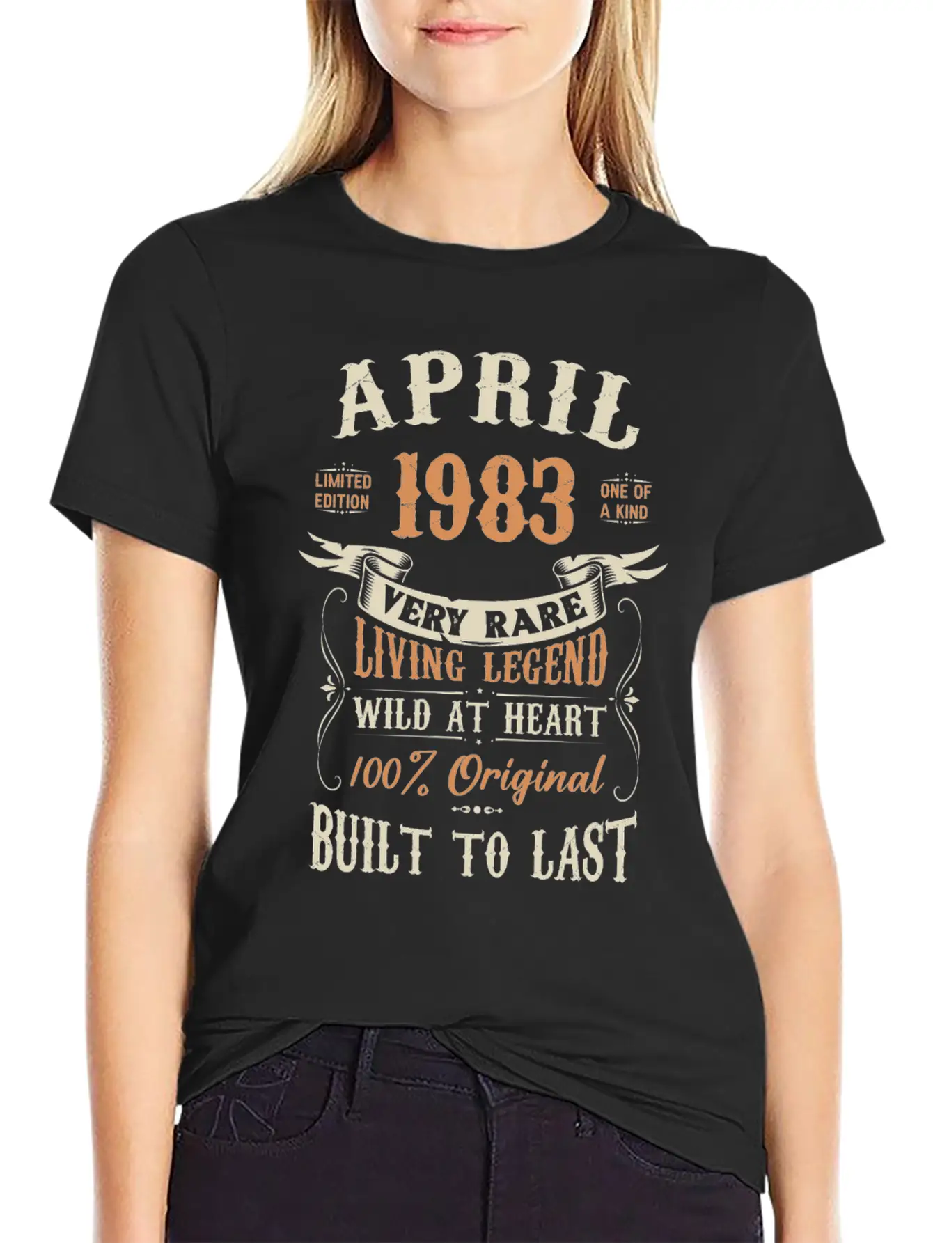 April 1983 Birthday Surprise Timeless Short Sleeve Tee – Comfy And Minimalist Design