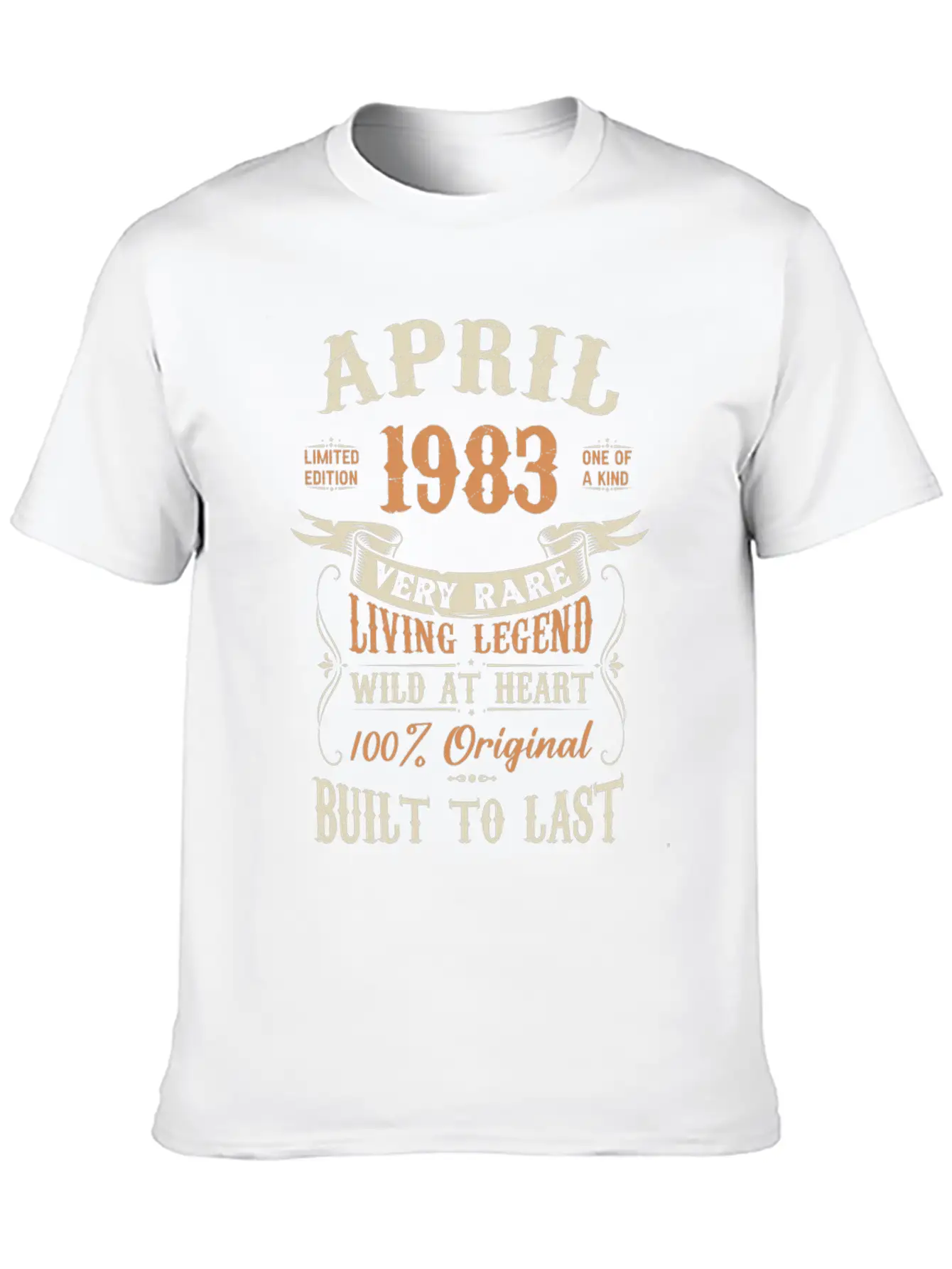 April 1983 Birthday Surprise Timeless Short Sleeve Tee – Comfy And Minimalist Design