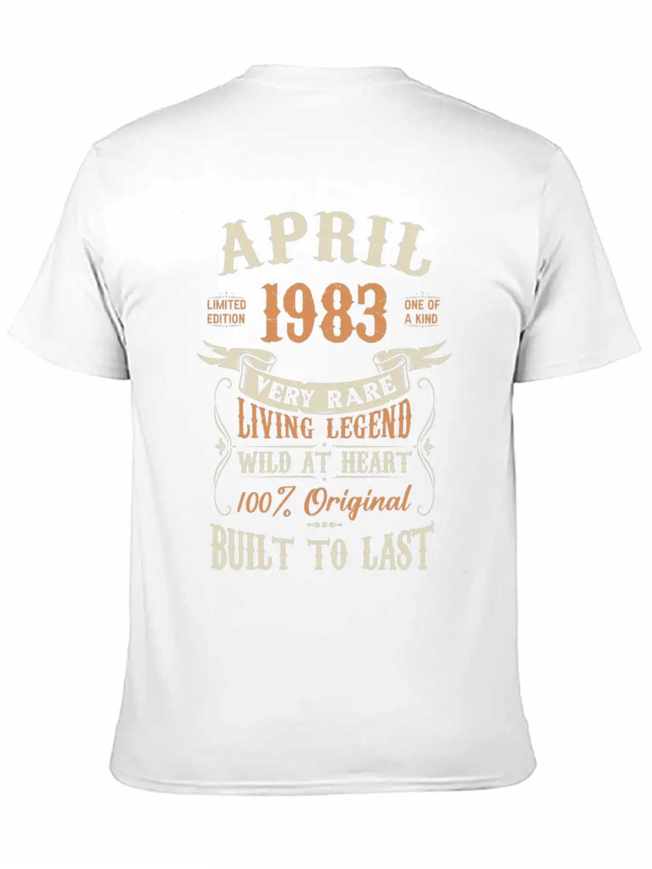 April 1983 Birthday Surprise Timeless Short Sleeve Tee – Comfy And Minimalist Design