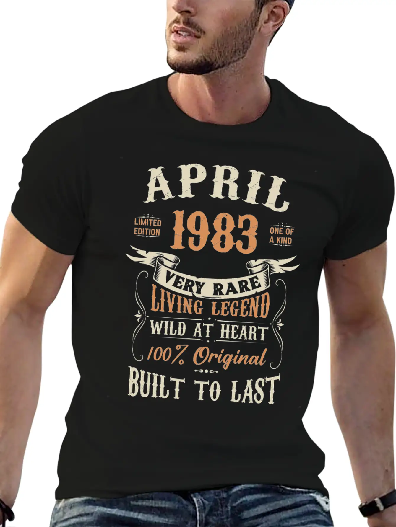 April 1983 Birthday Surprise Timeless Short Sleeve Tee – Comfy And Minimalist Design