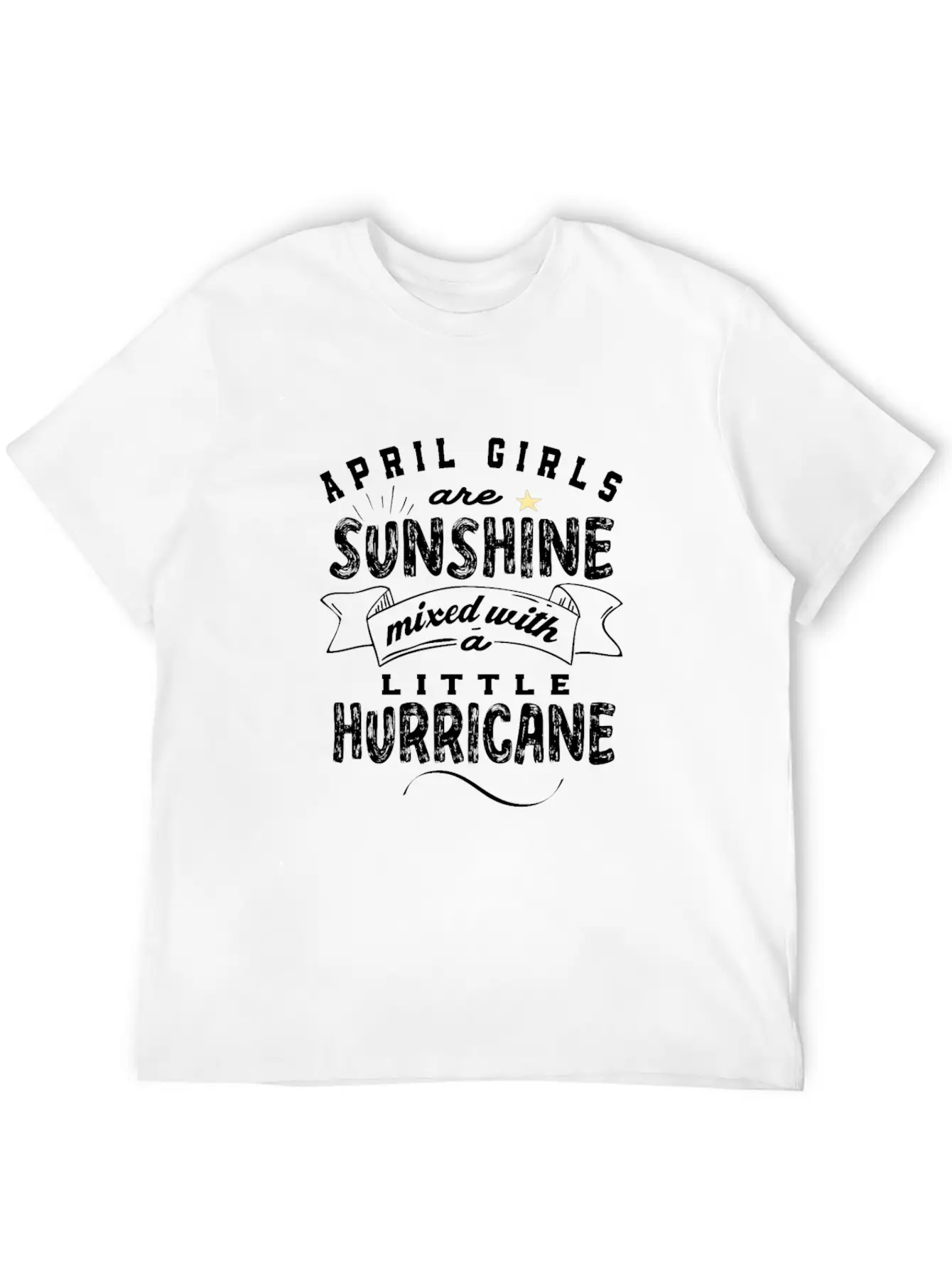 April Girls Are Sunshine Mixed With A Little Essential Unisex Summer Tee – Soft Cotton Casual Fit