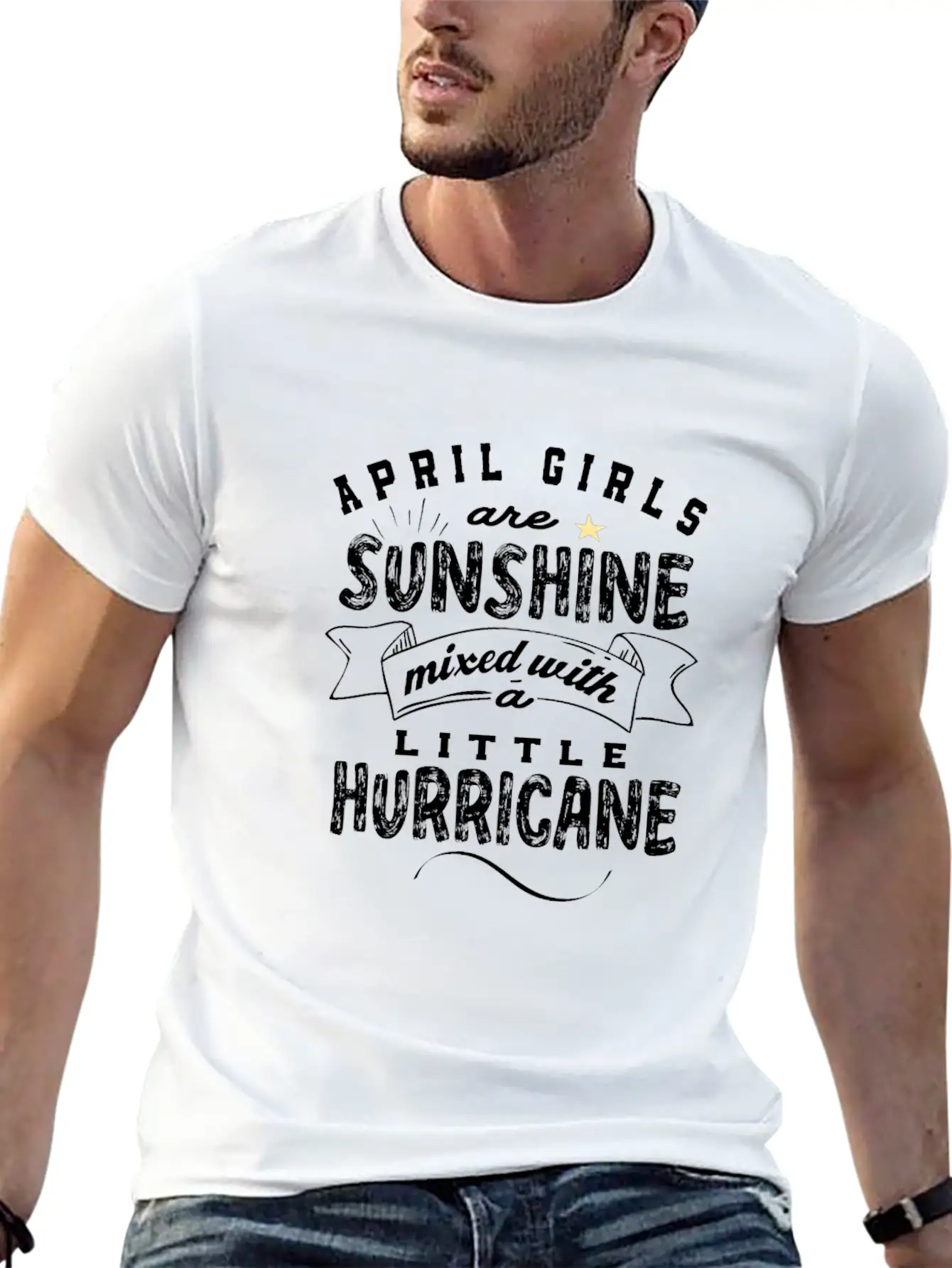 April Girls Are Sunshine Mixed With A Little Essential Unisex Summer Tee – Soft Cotton Casual Fit