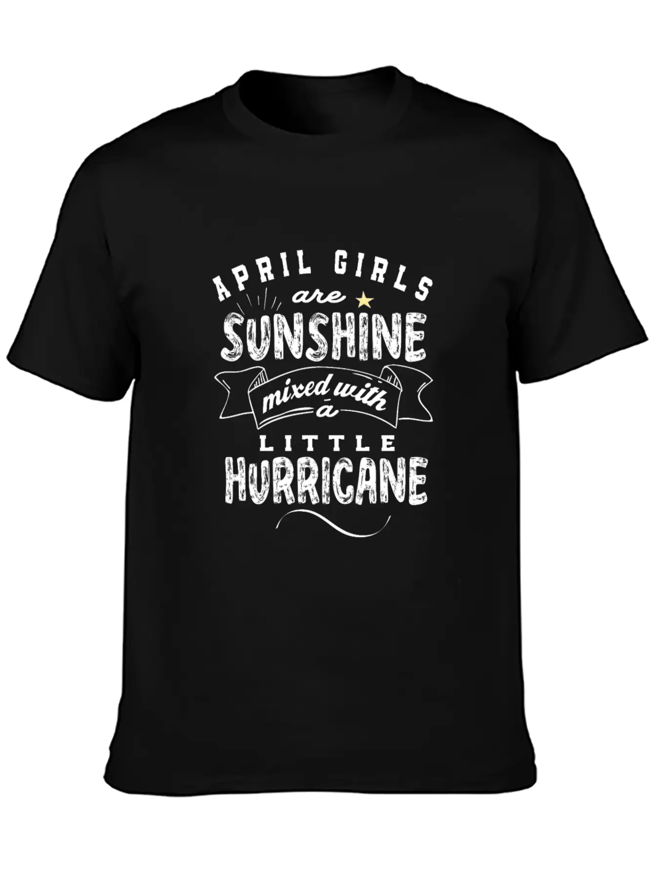 April Girls Are Sunshine Mixed With A Little Essential Unisex Summer Tee – Soft Cotton Casual Fit