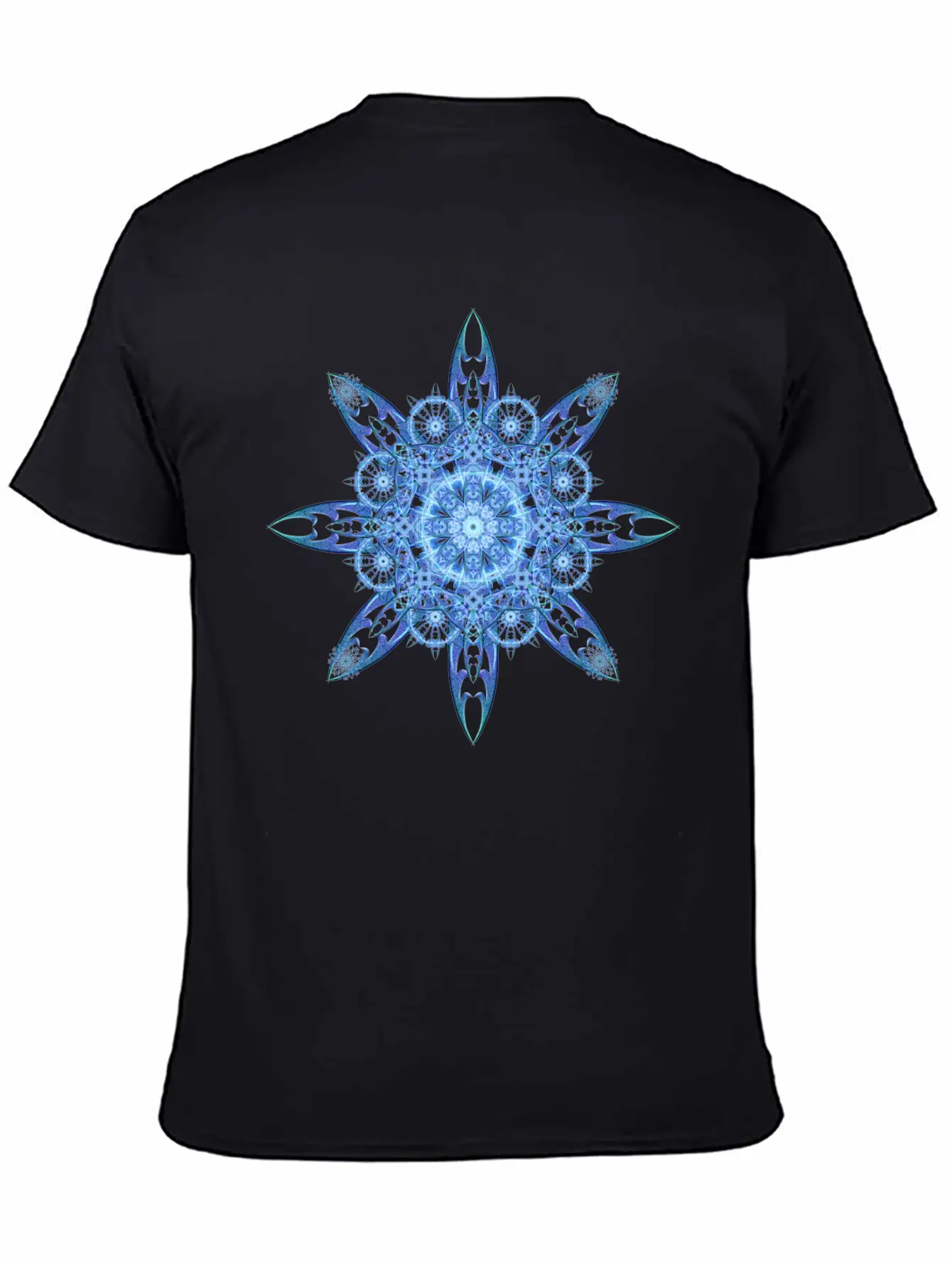 Aquis Mandala Timeless Short Sleeve Tee – Comfy And Minimalist Design
