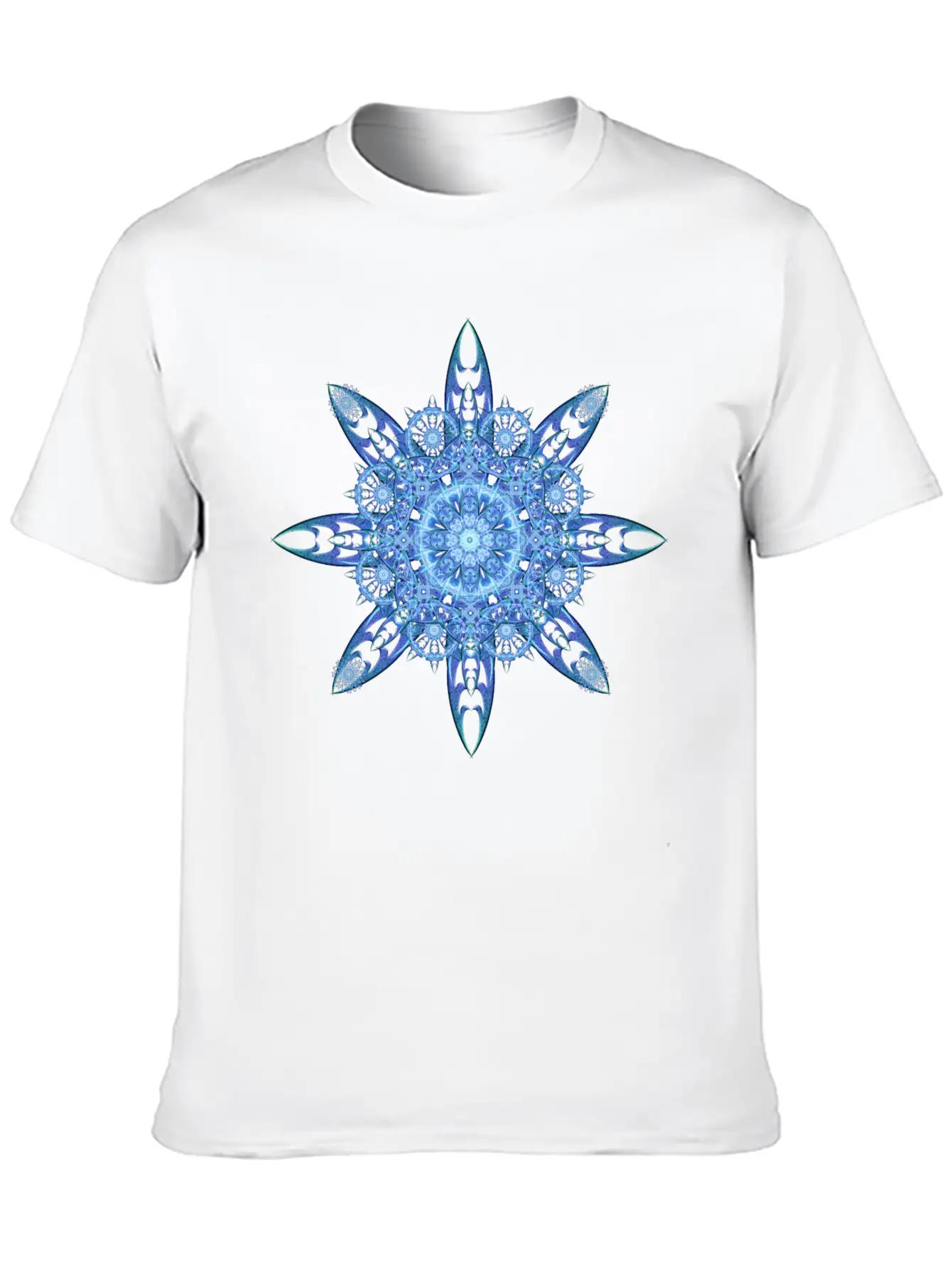 Aquis Mandala Timeless Short Sleeve Tee – Comfy And Minimalist Design