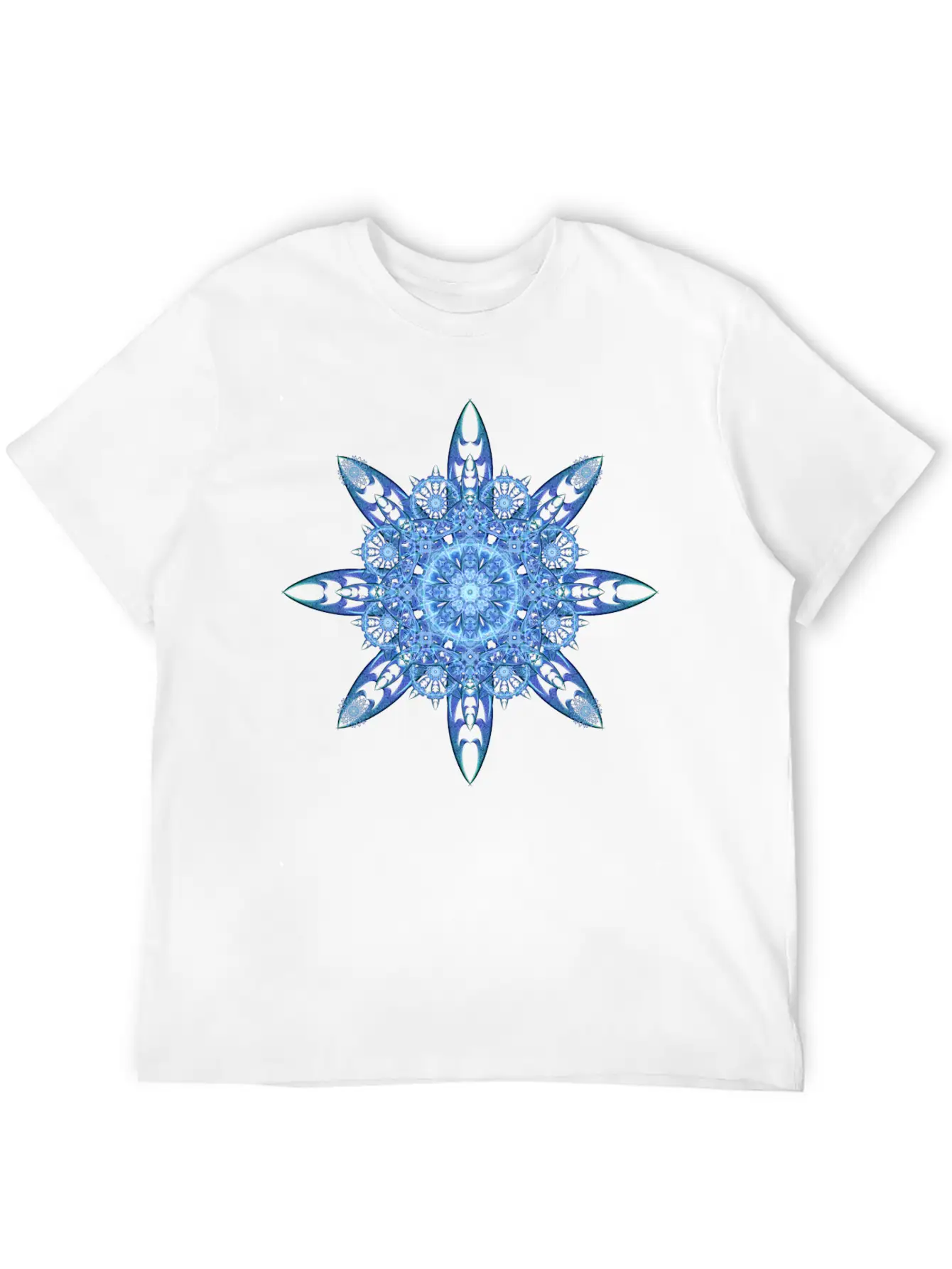 Aquis Mandala Timeless Short Sleeve Tee – Comfy And Minimalist Design