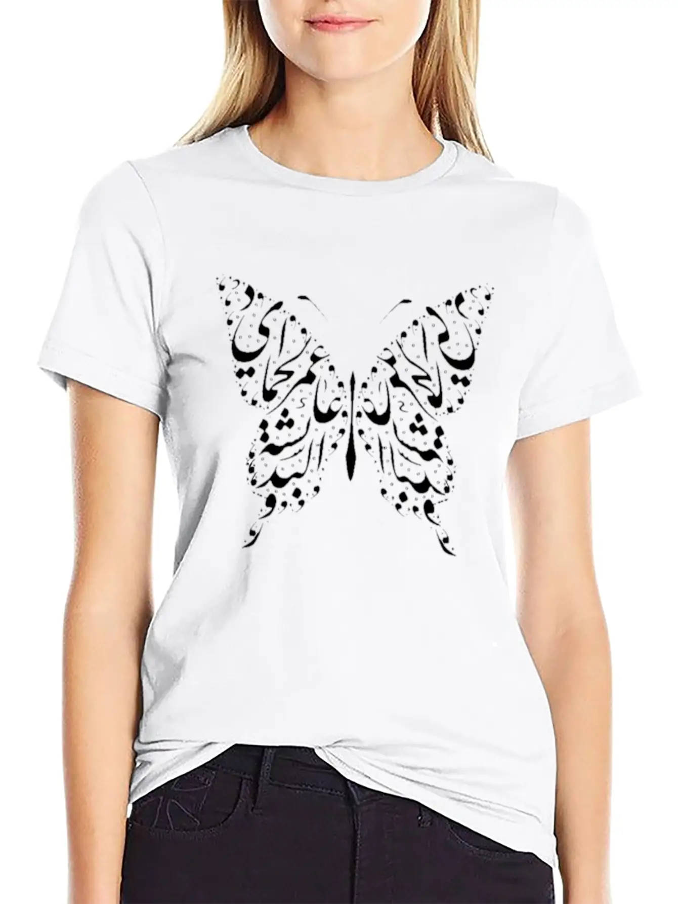 Arabic Calligraphy Relaxed Everyday Tee – Lightweight And Durable Cotton