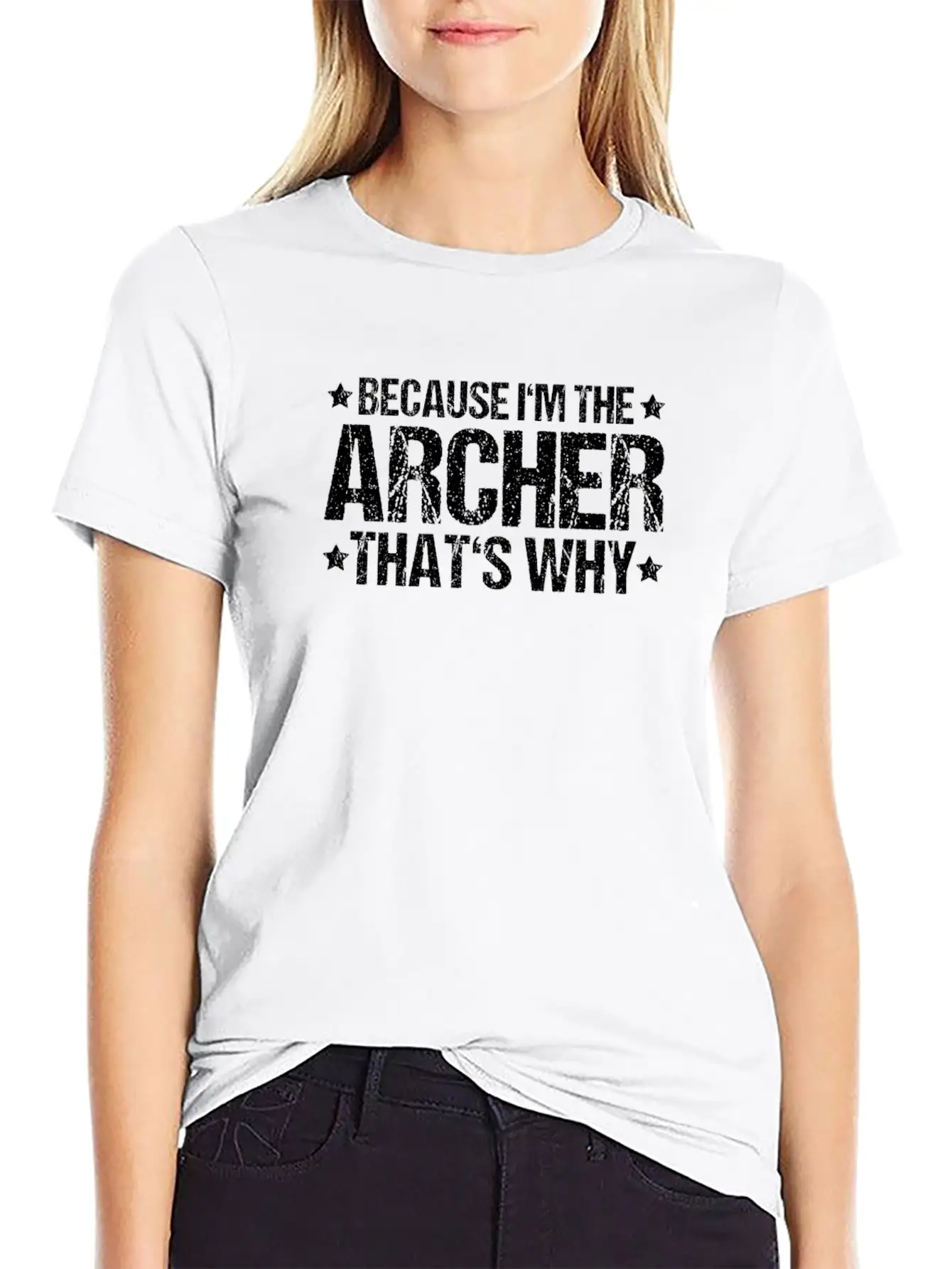 Archer Archery Bow Hunting Bowman Arrow Bow Hunter Essential Unisex Summer Tee – Soft Cotton Casual Fit