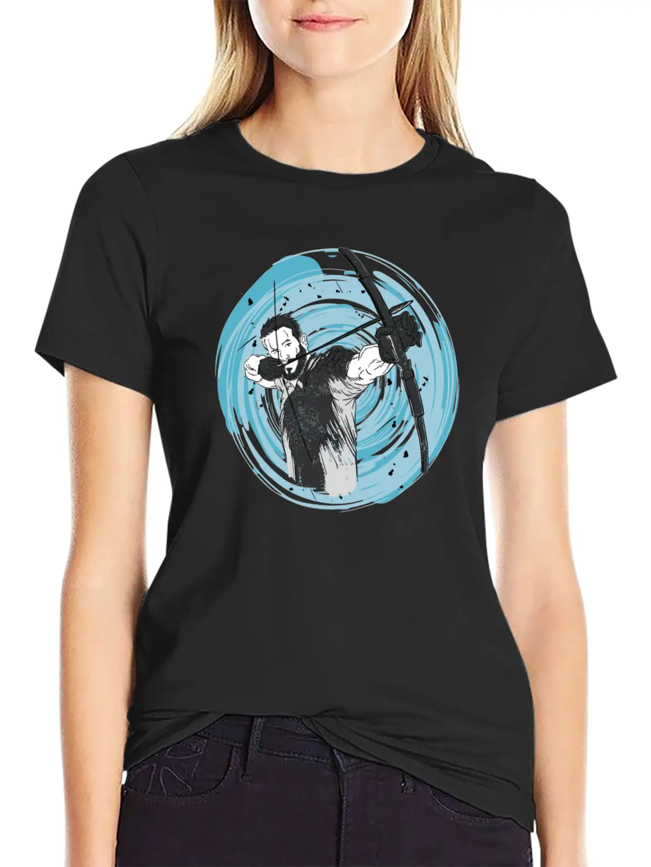Archer Arrow And Bow Sports Vintage Archery Stylish Everyday T-Shirt – Unisex Basic Cotton Tee