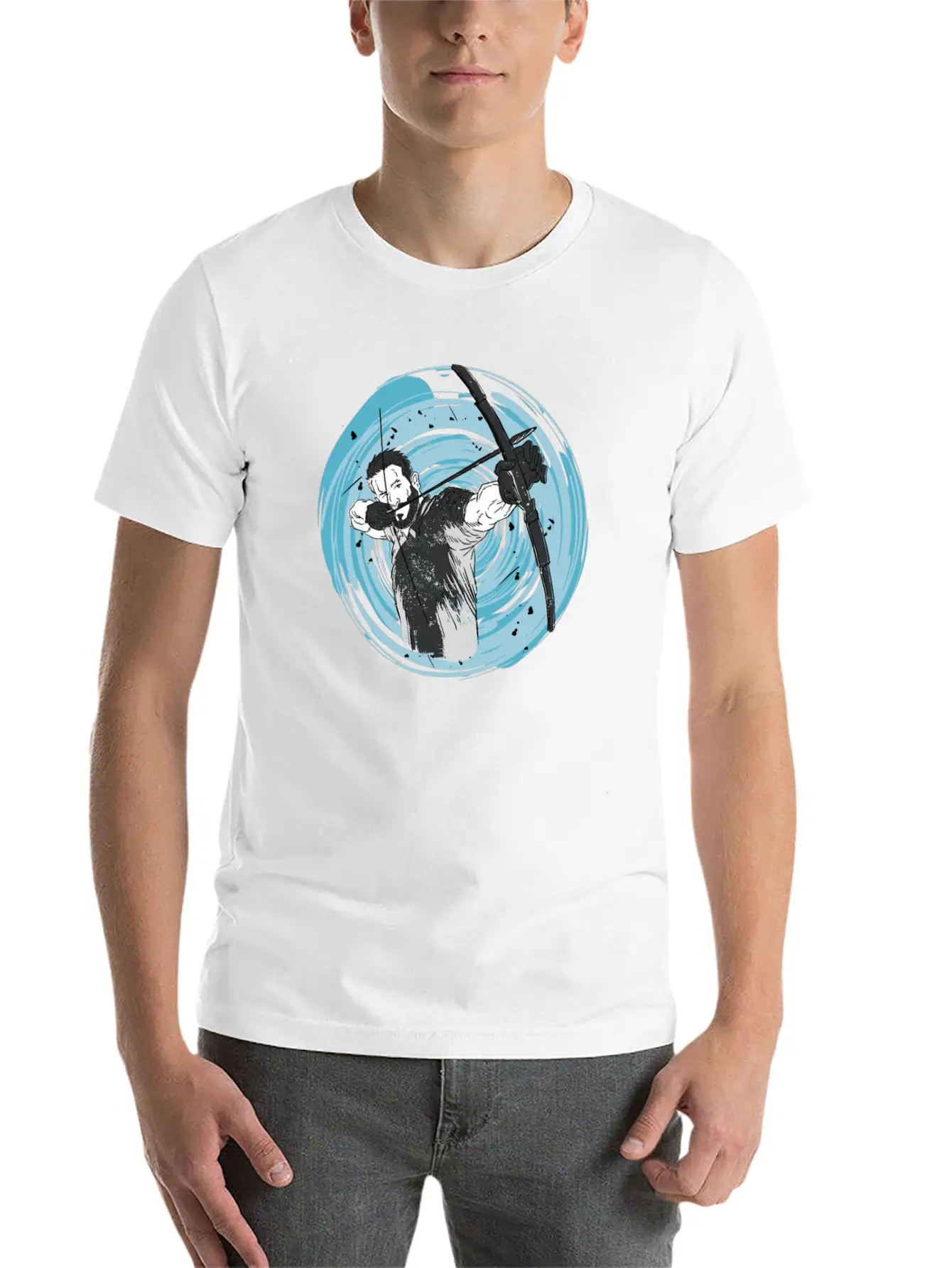 Archer Arrow And Bow Sports Vintage Archery Stylish Everyday T-Shirt – Unisex Basic Cotton Tee