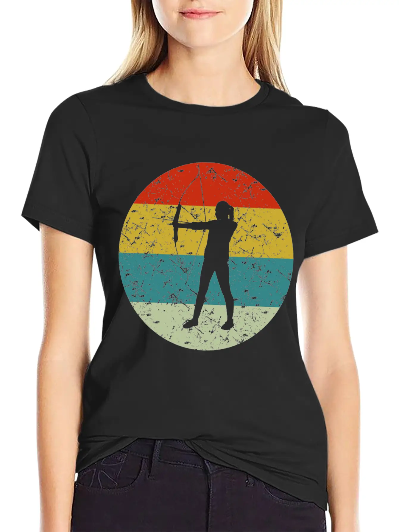 Archer Retro Vintage Stylish Everyday T-Shirt – Unisex Basic Cotton Tee