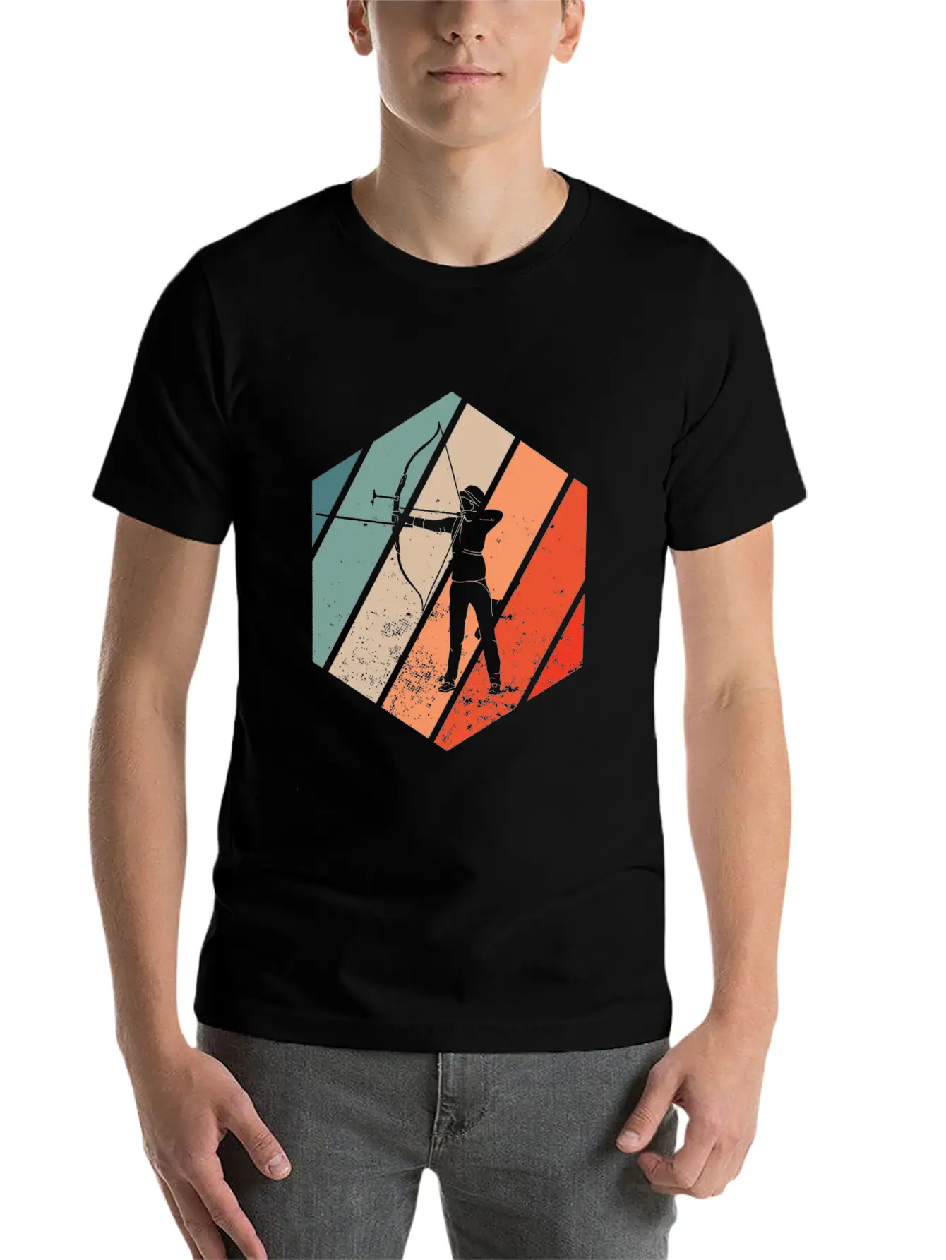 Archers Bow Hunting Archery Vintage Archer Stylish Everyday T-Shirt – Unisex Basic Cotton Tee