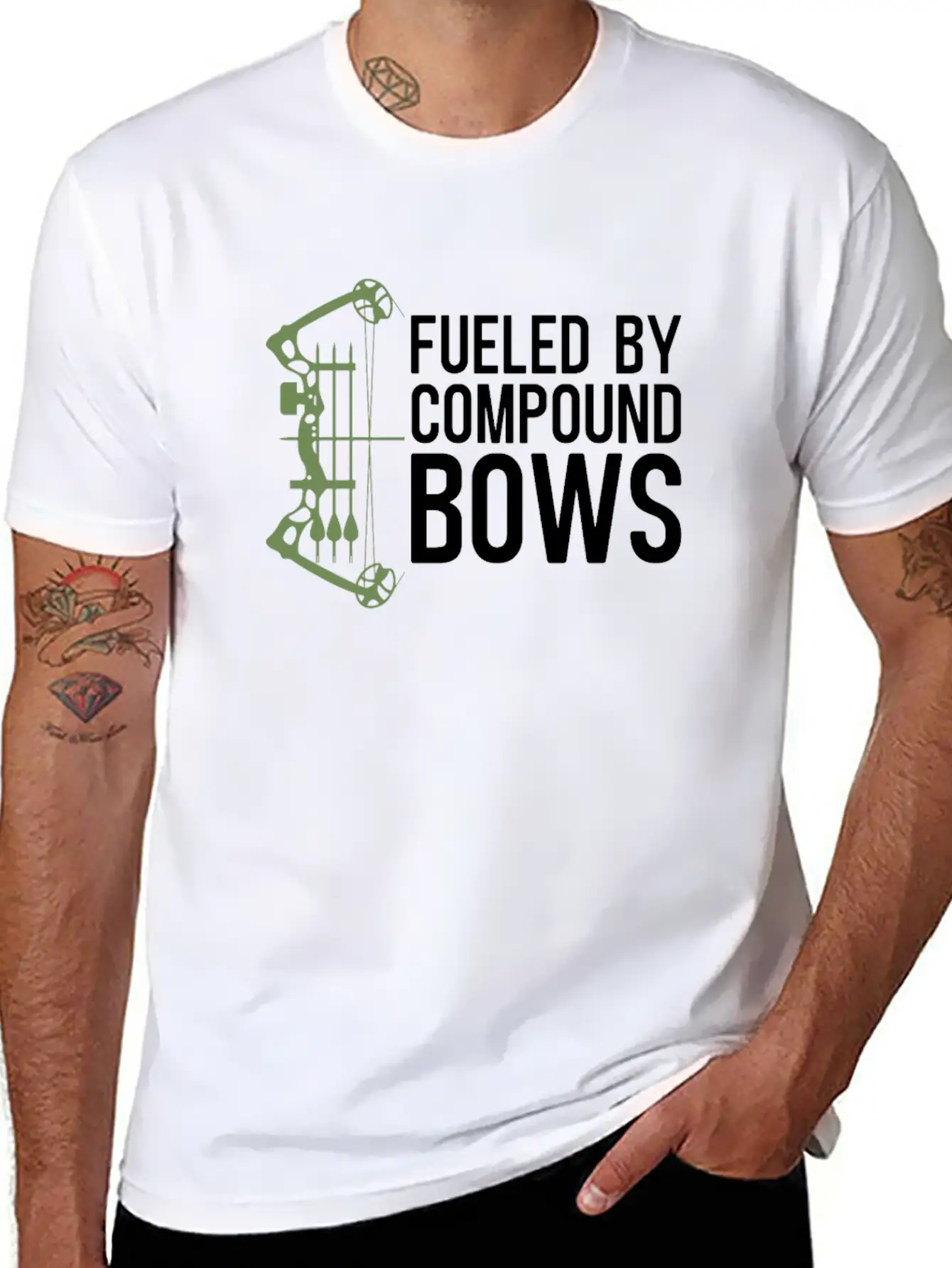 Archery Archer Bowman Essential Unisex Summer Tee – Soft Cotton Casual Fit