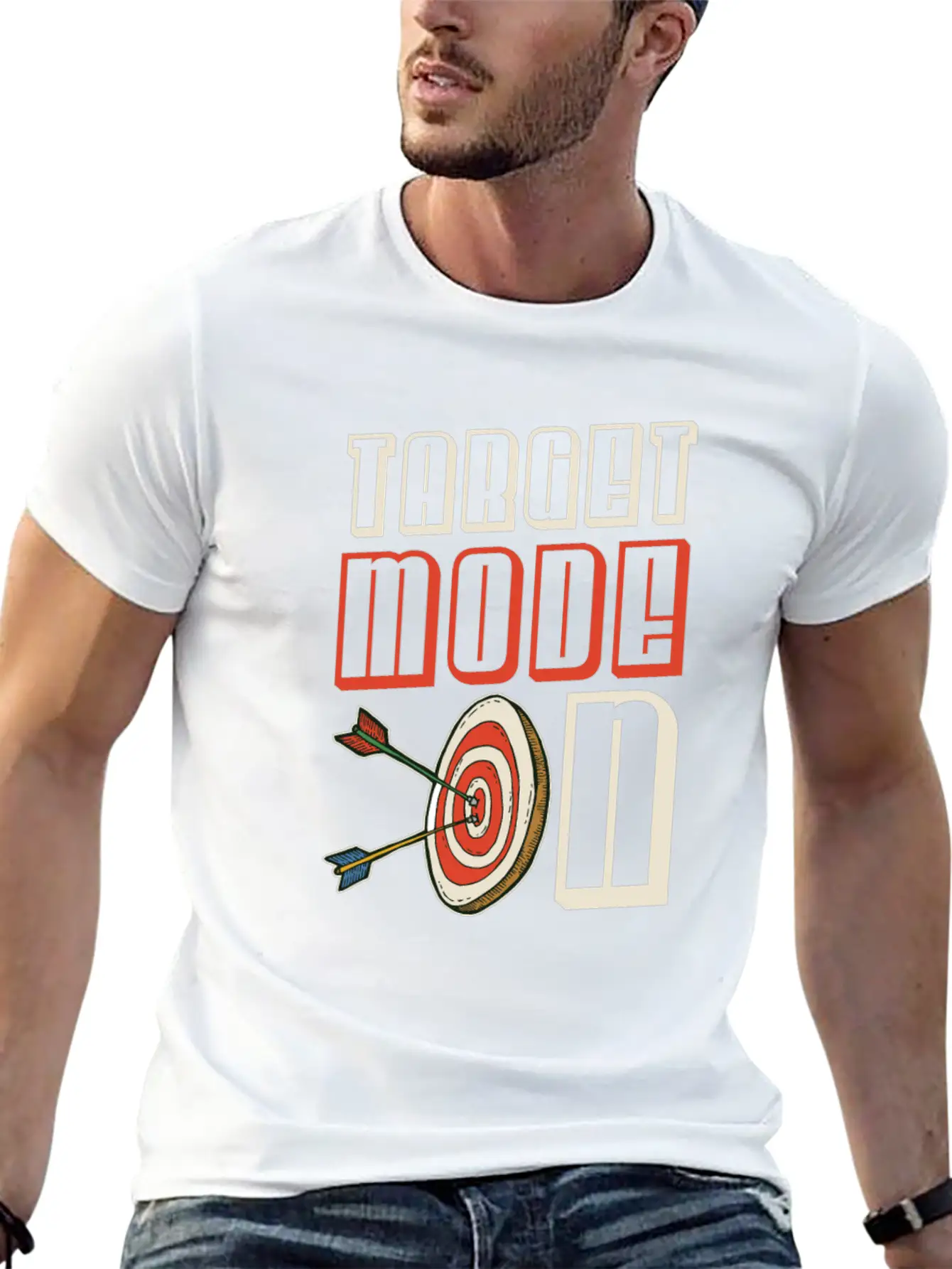 Archery Archer Bowman Stylish Everyday T-Shirt – Unisex Basic Cotton Tee